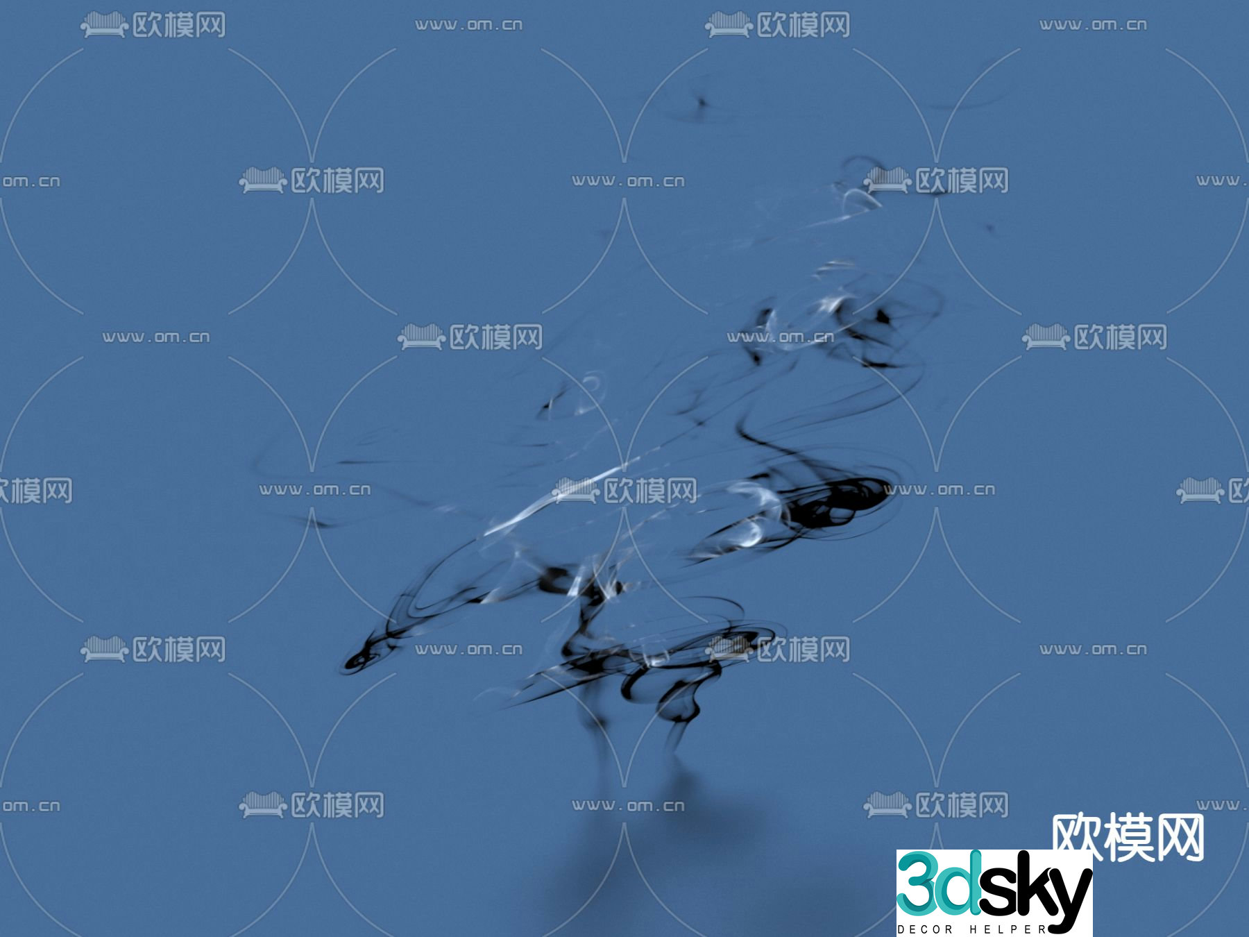 fog smoke clouds 3d model