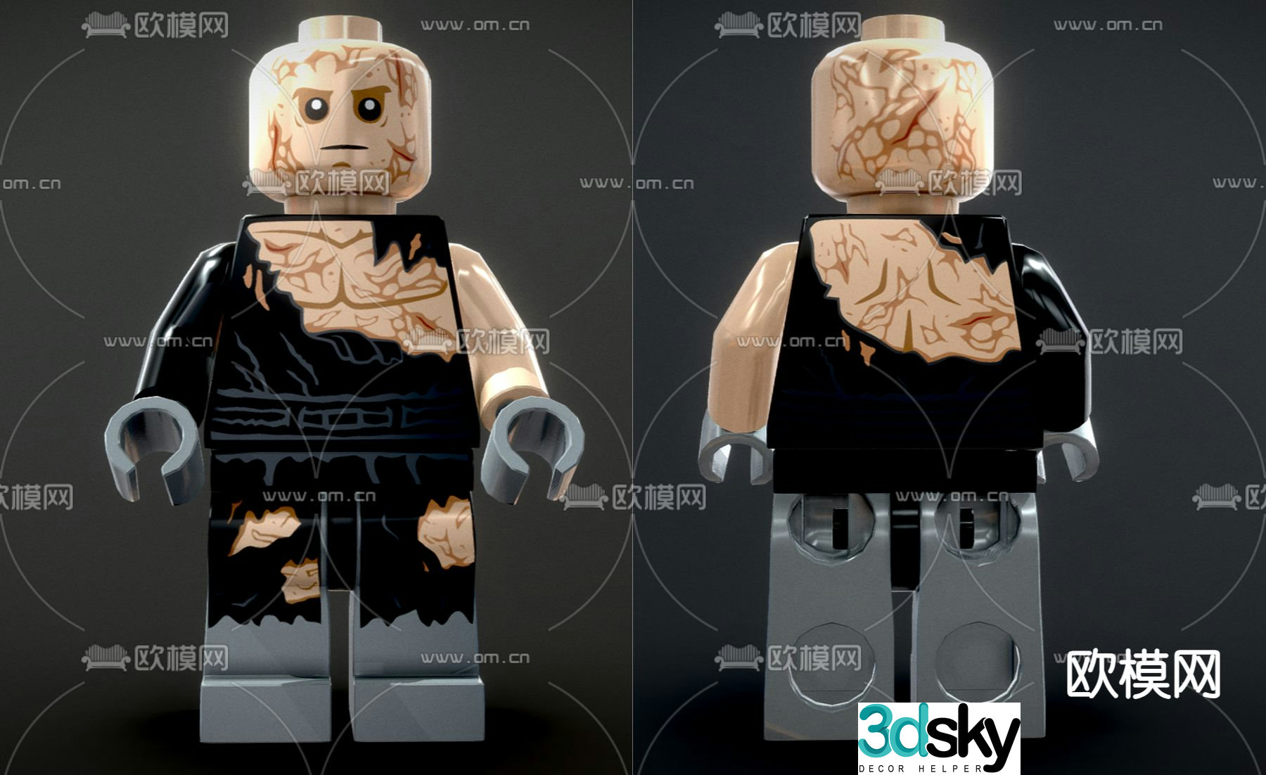Ninjago toys Lloyd figure 3d model