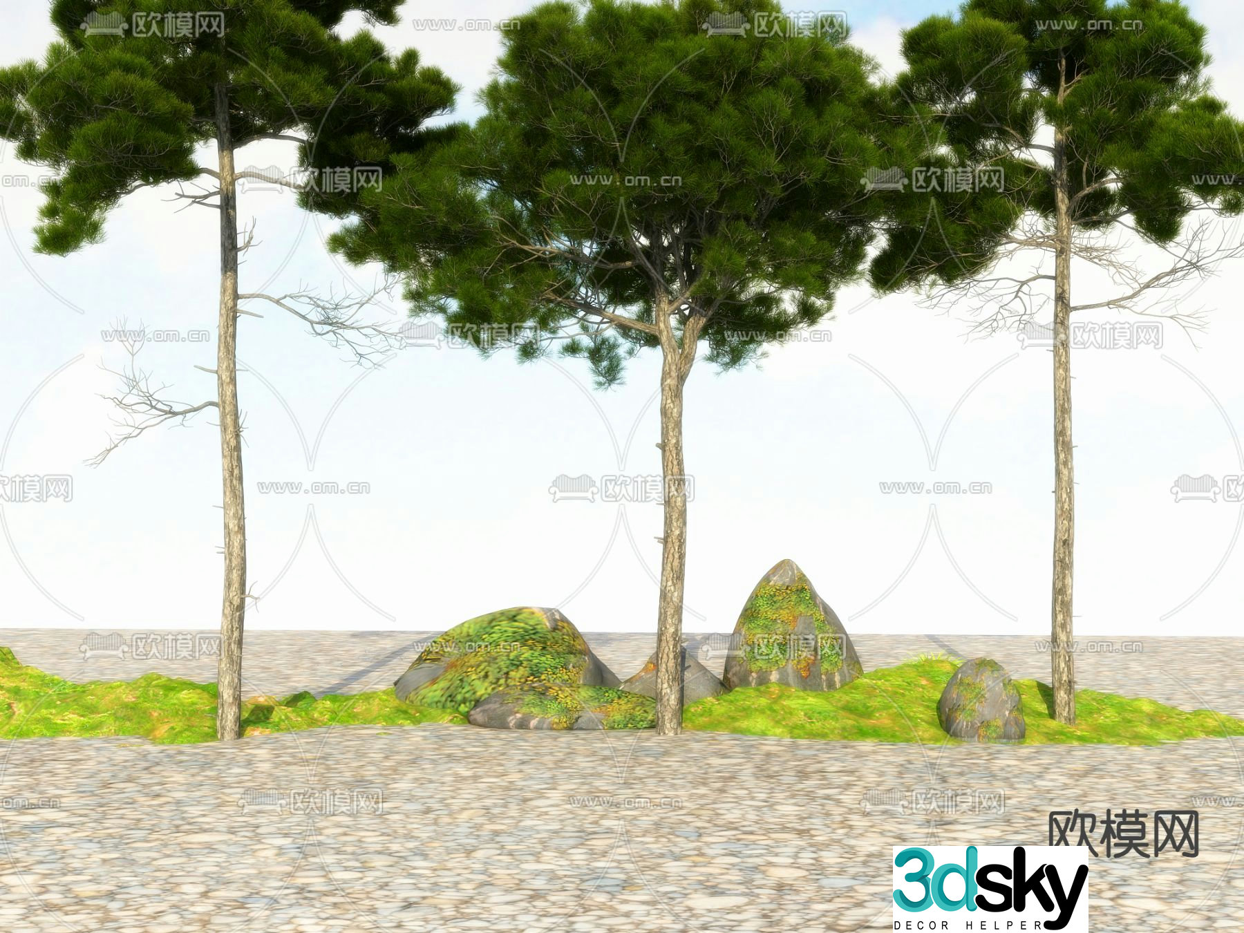 Big tree Tree Landscape tree 3d model