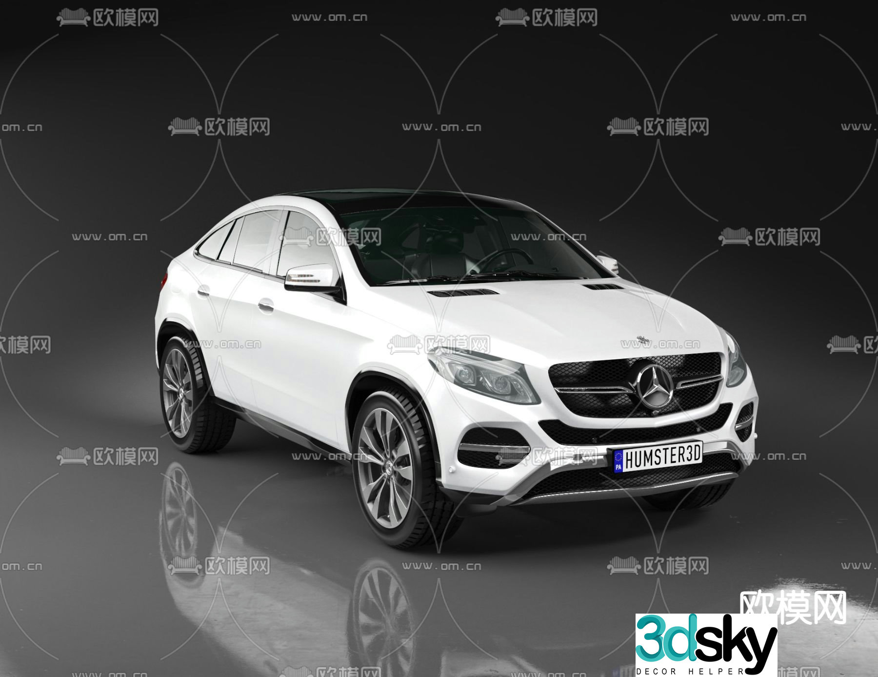 Mercedes Benz car 3d model