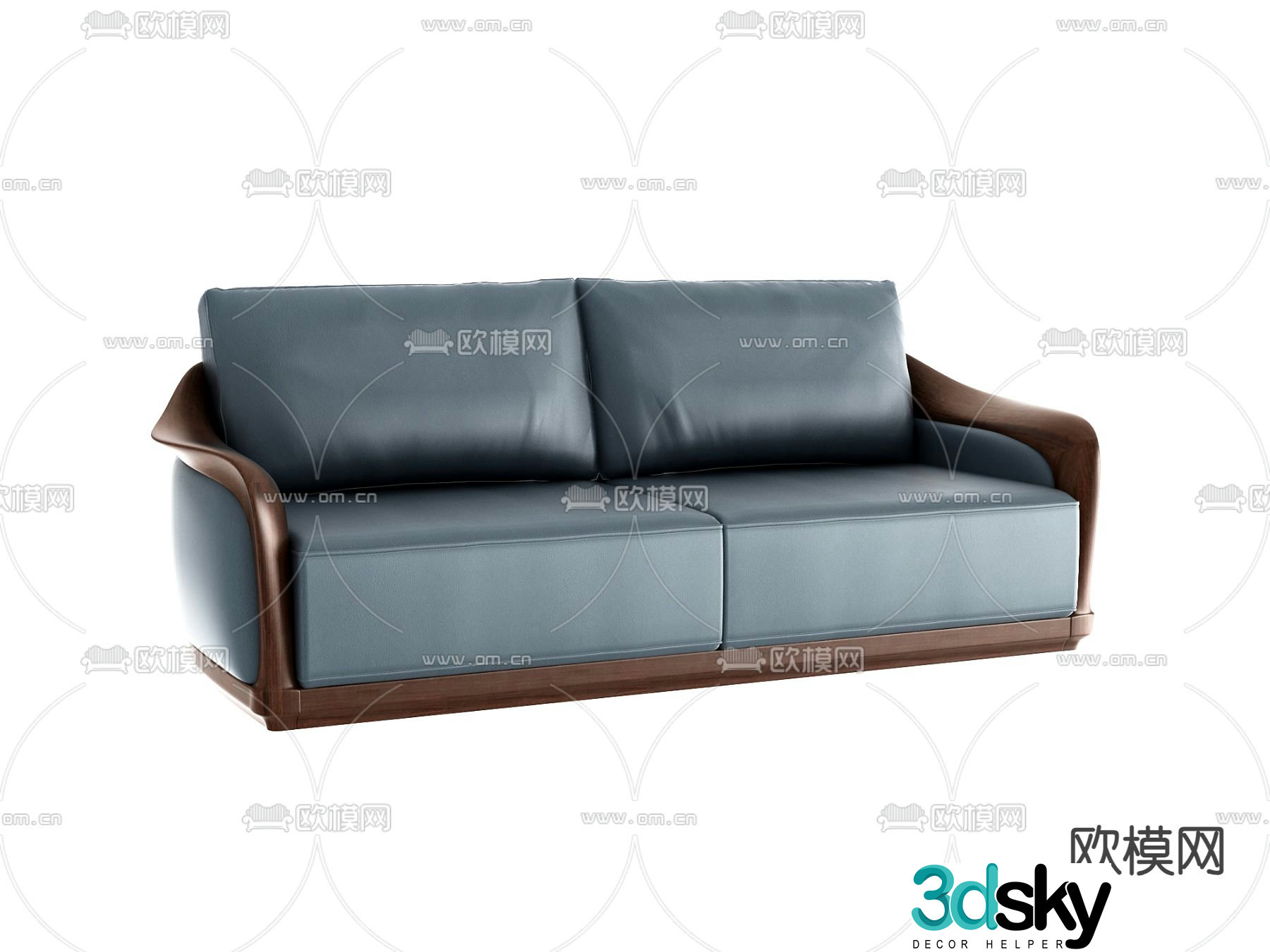 Italian love sofa 3d model