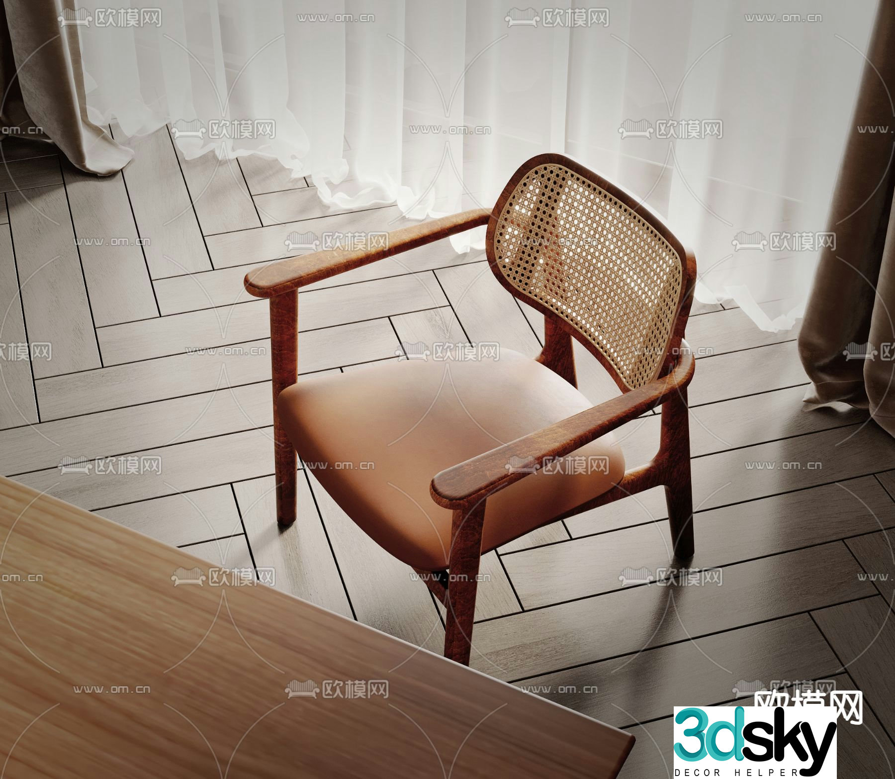 Wasabi Leisure Chair 3D Model