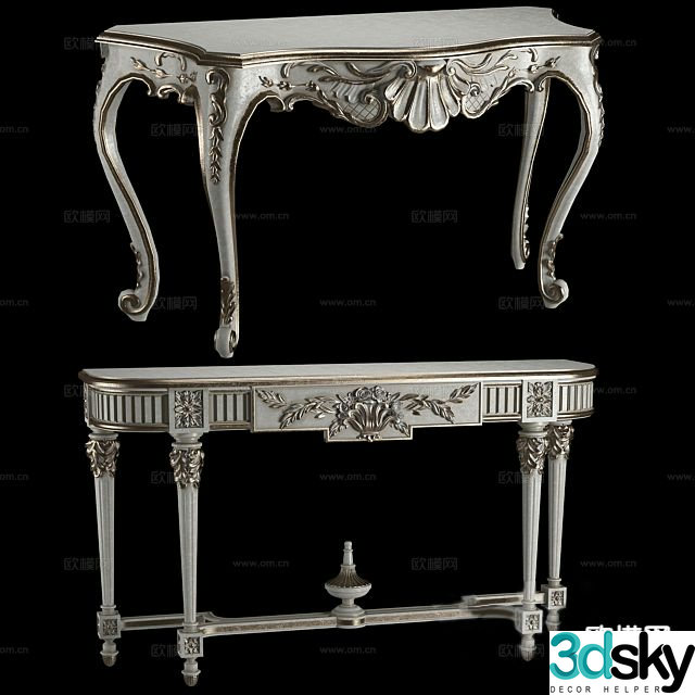French end viewing platform 3D model