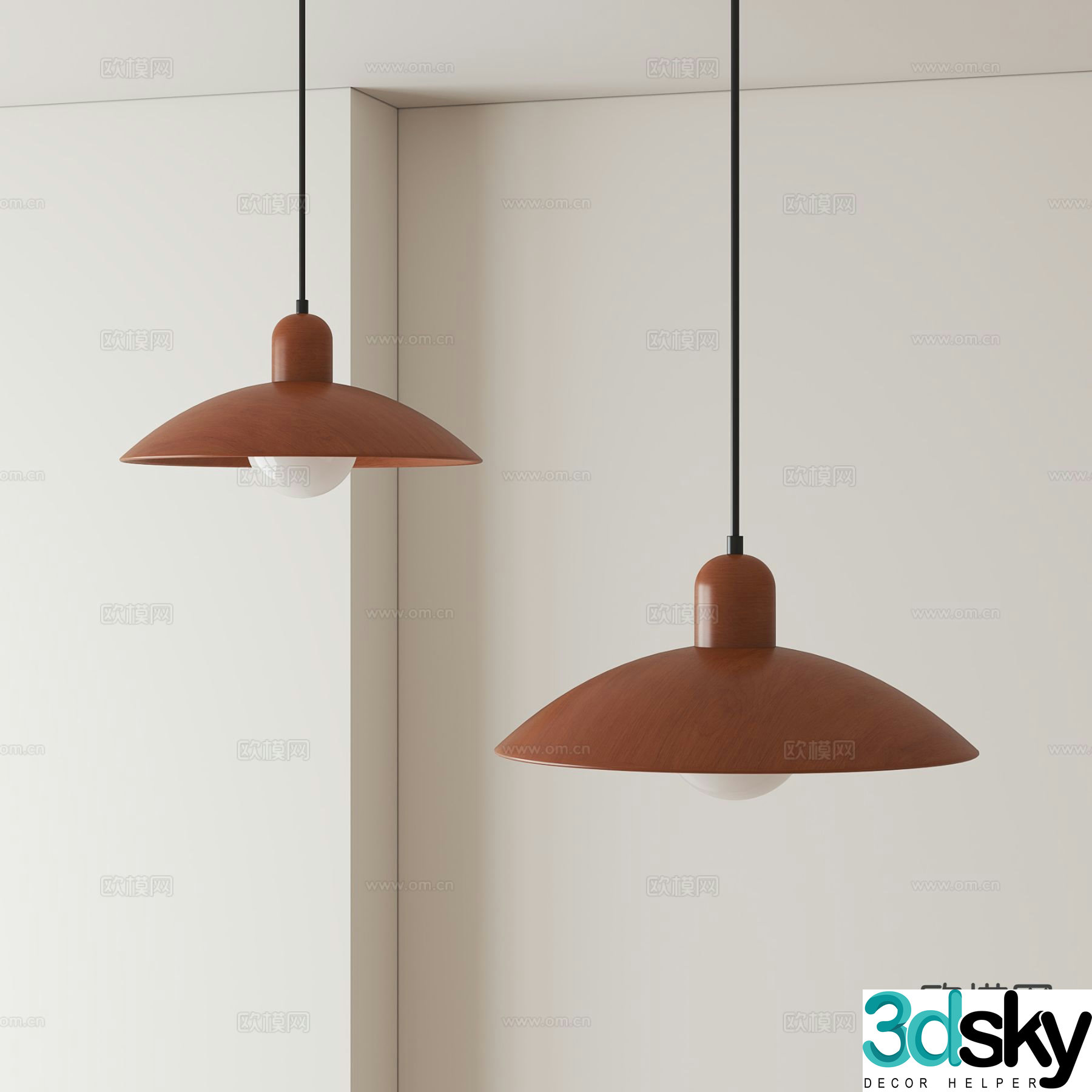 3D model of medieval style chandelier