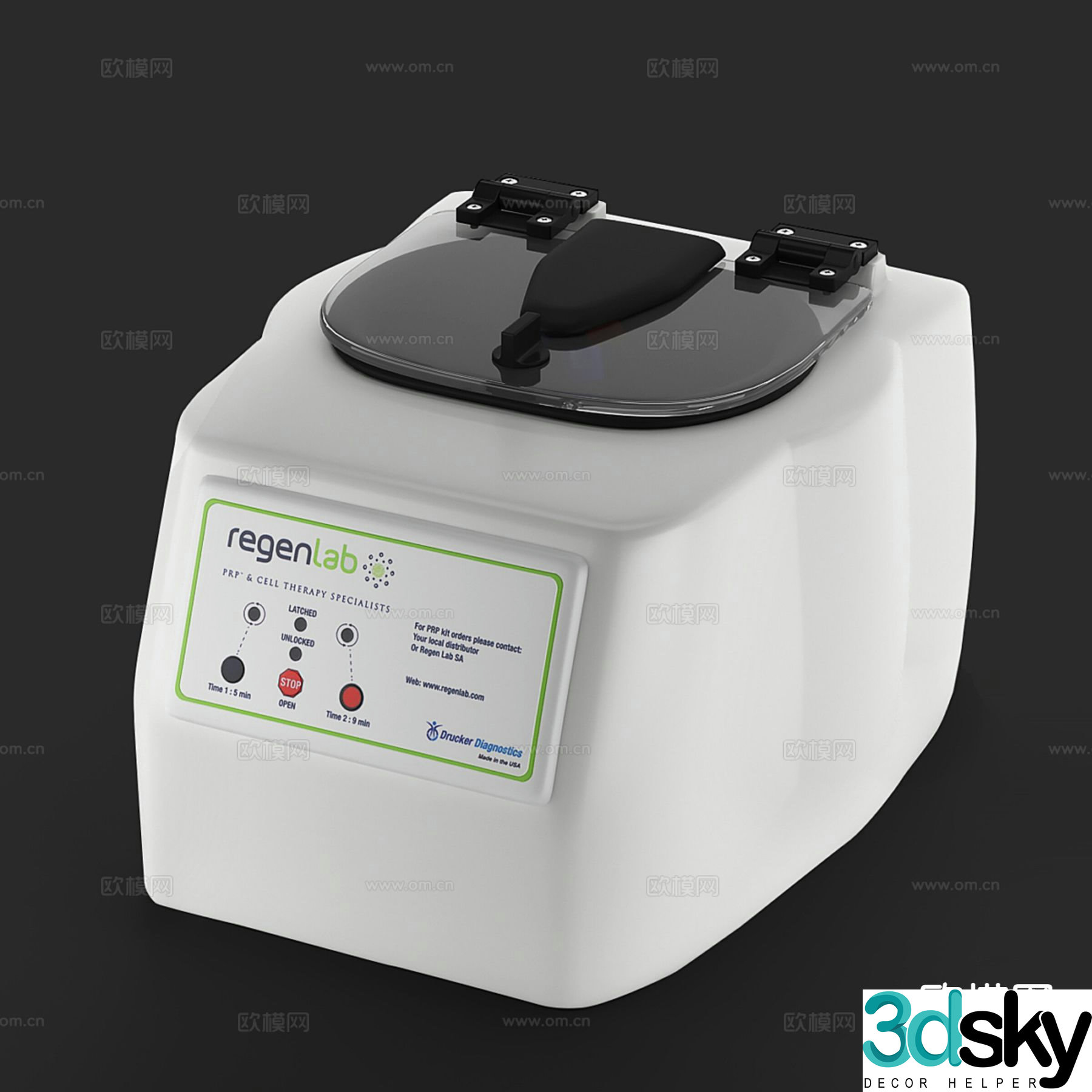 Plasma medical equipment 3d model