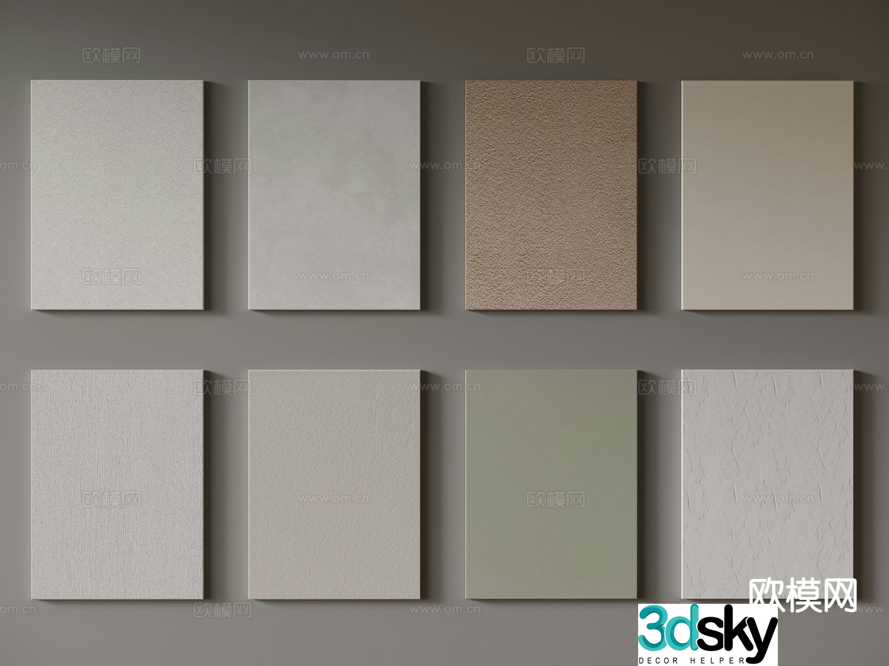 Latex paint art paint wall paint 3d model