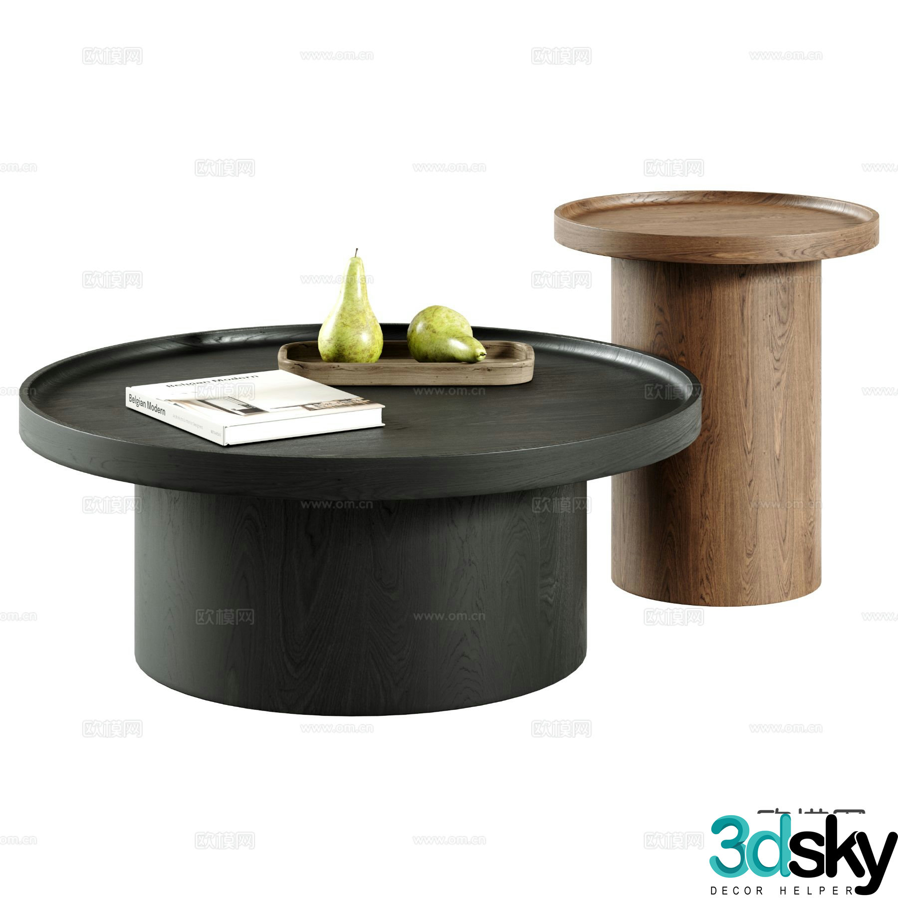 3D model of mother-in-law coffee table