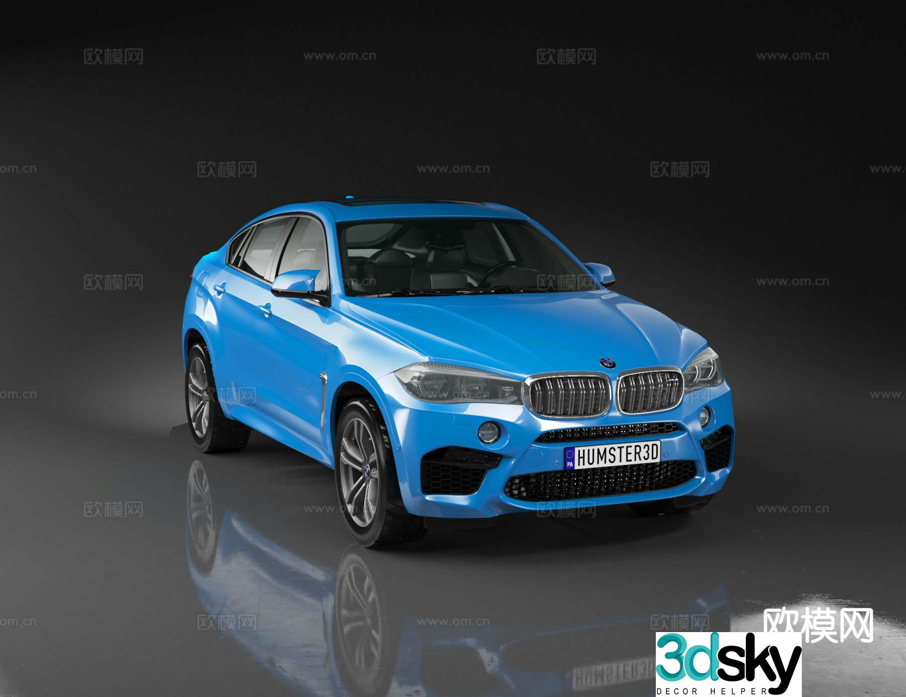 BMW car 3d model