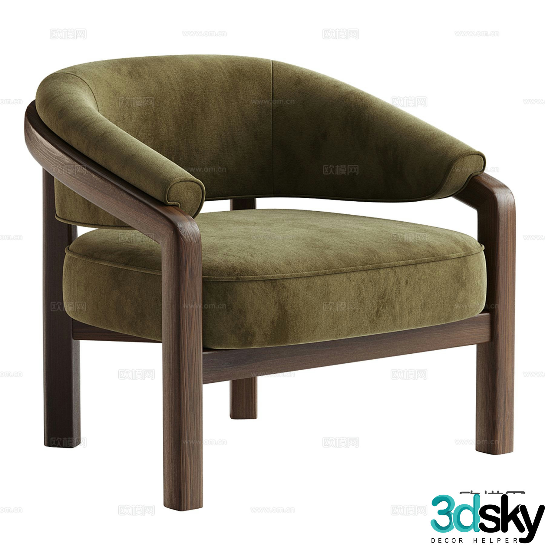 ArtesanosDesign modern lounge chair 3d model