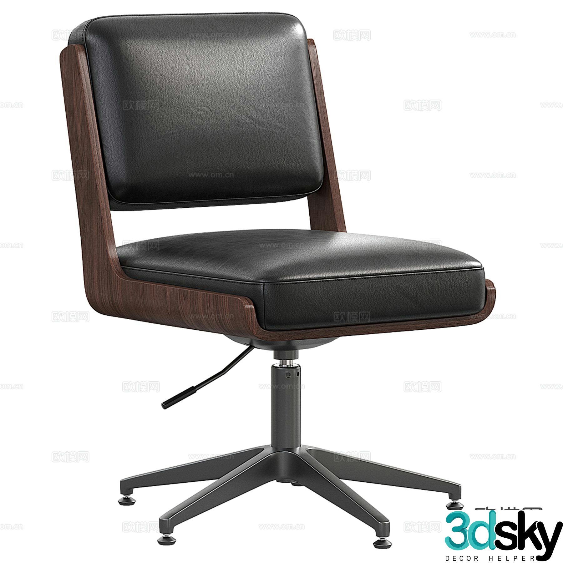StylemeGHD modern office chair 3d model