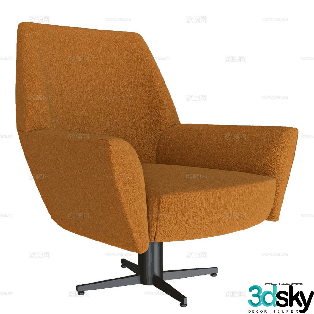 IL Loft lounge chair sofa chair 3d model
