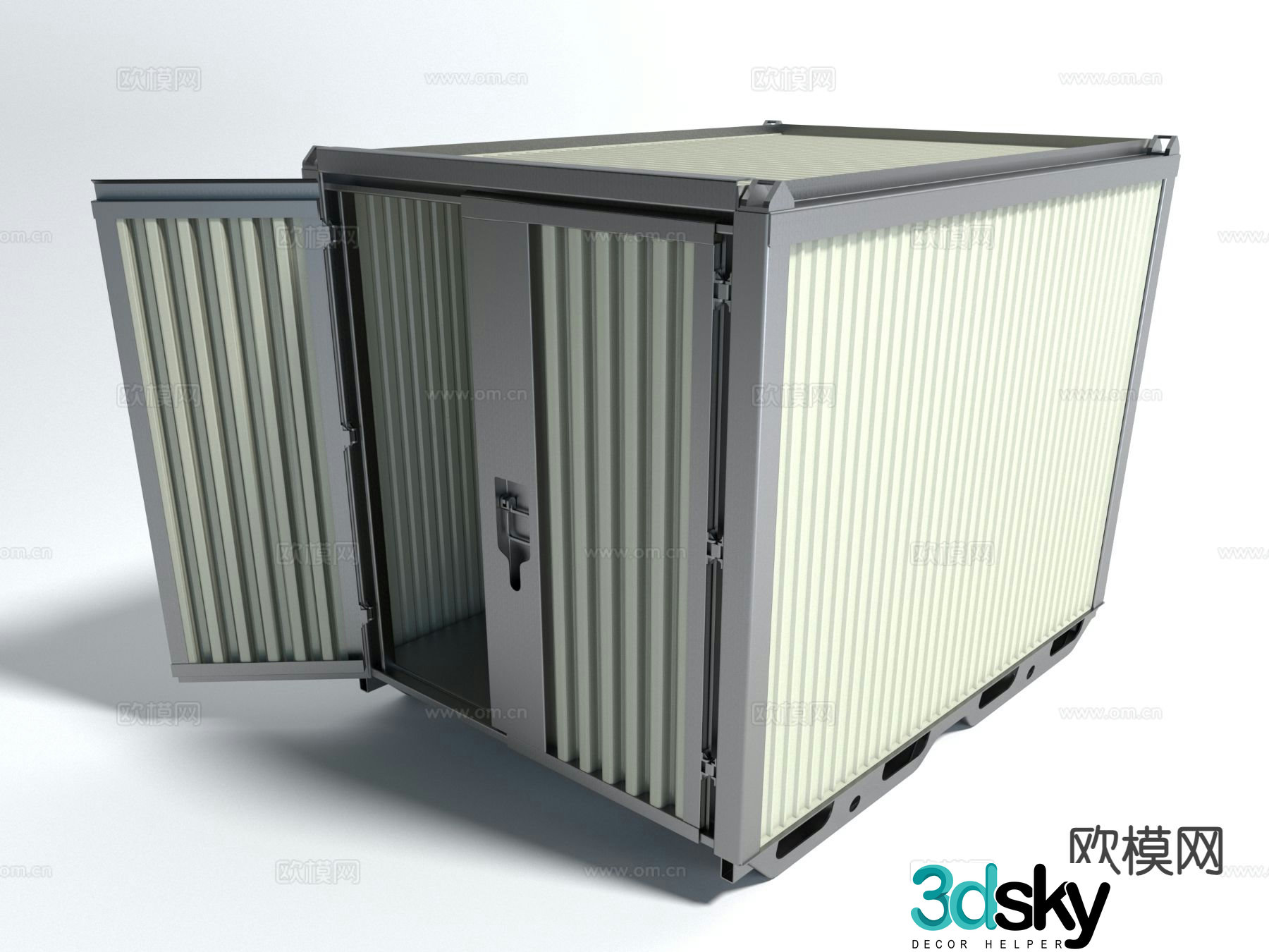 industrial equipment container container 3d model