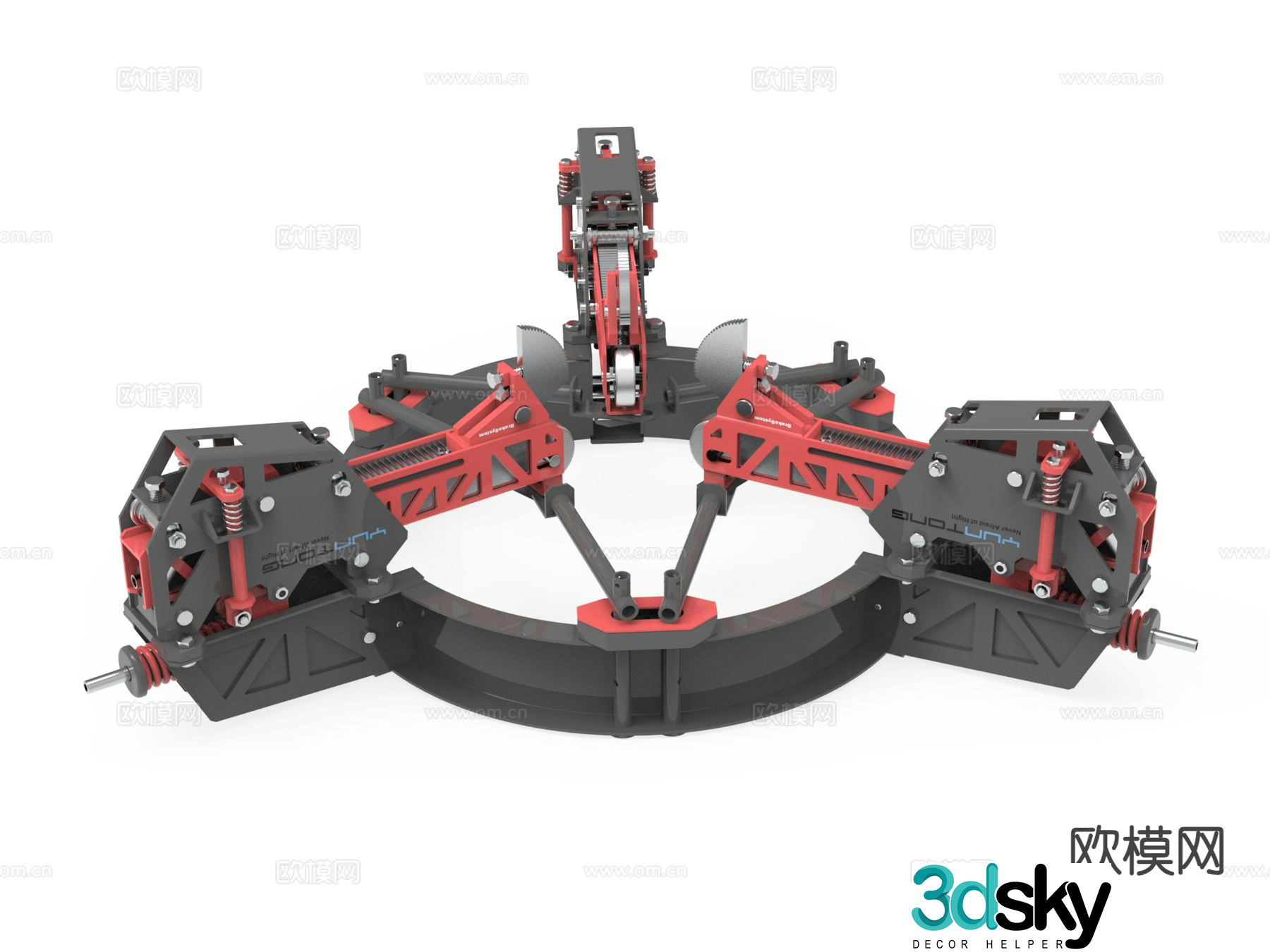 Industrial hardware parts tools 3d model