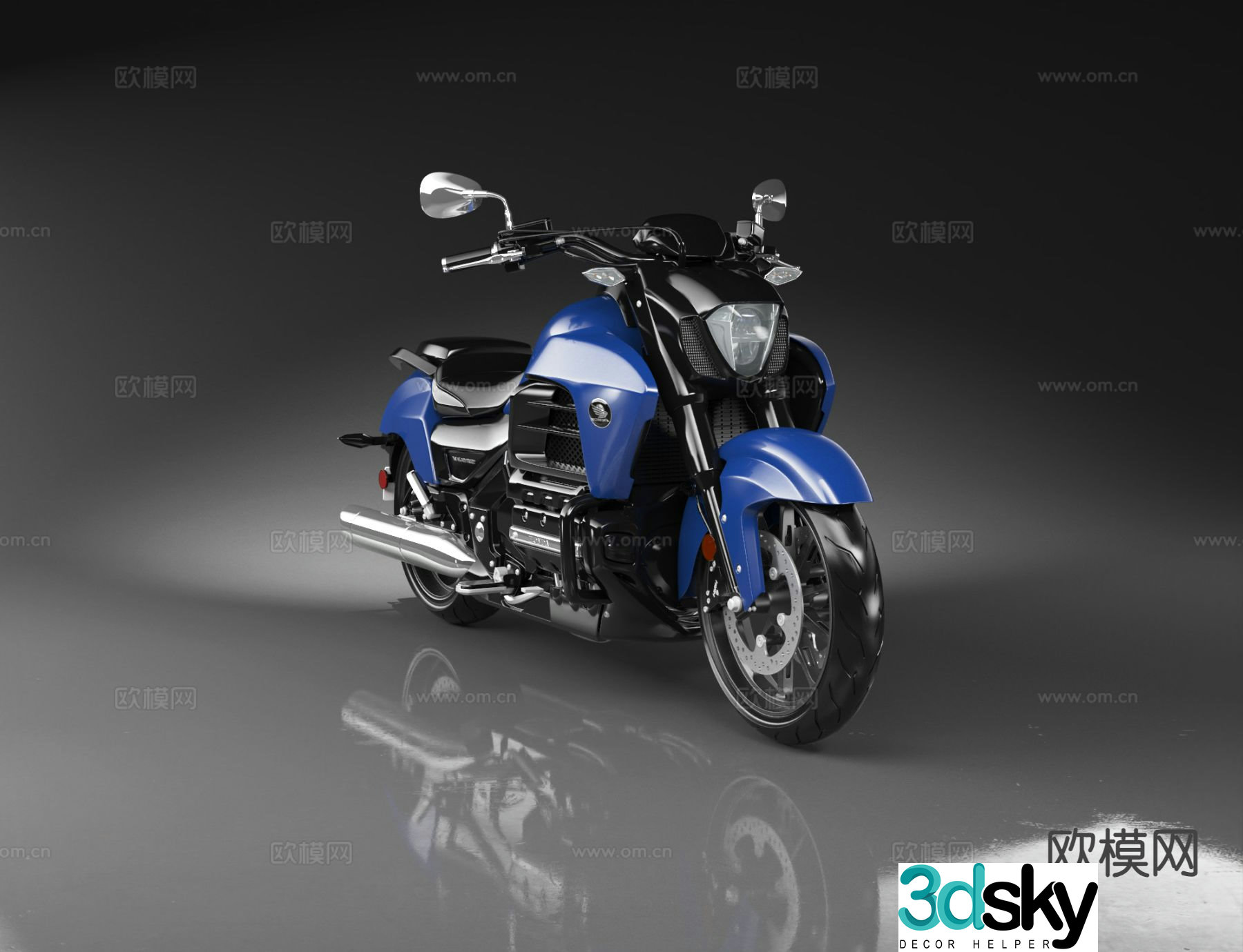motorcycle 3d model