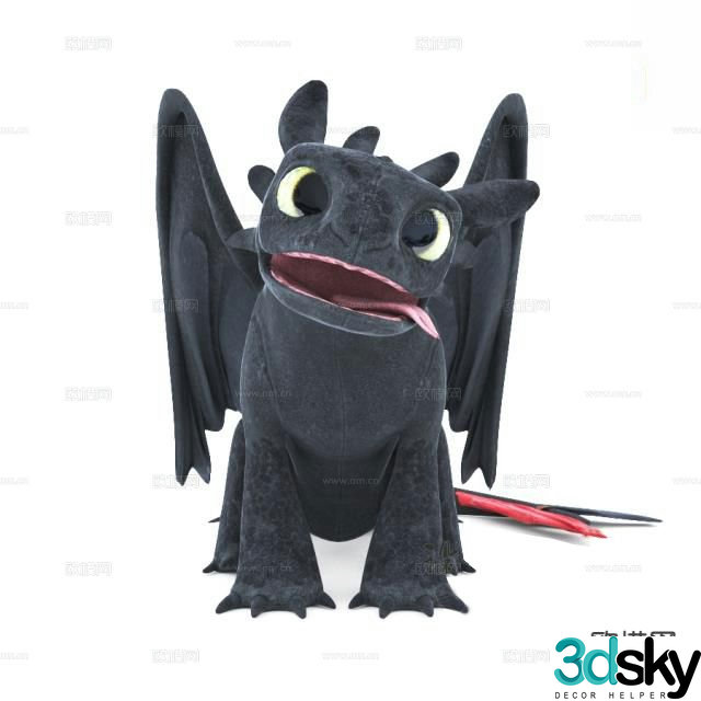 Children’s toys plush doll 3d model
