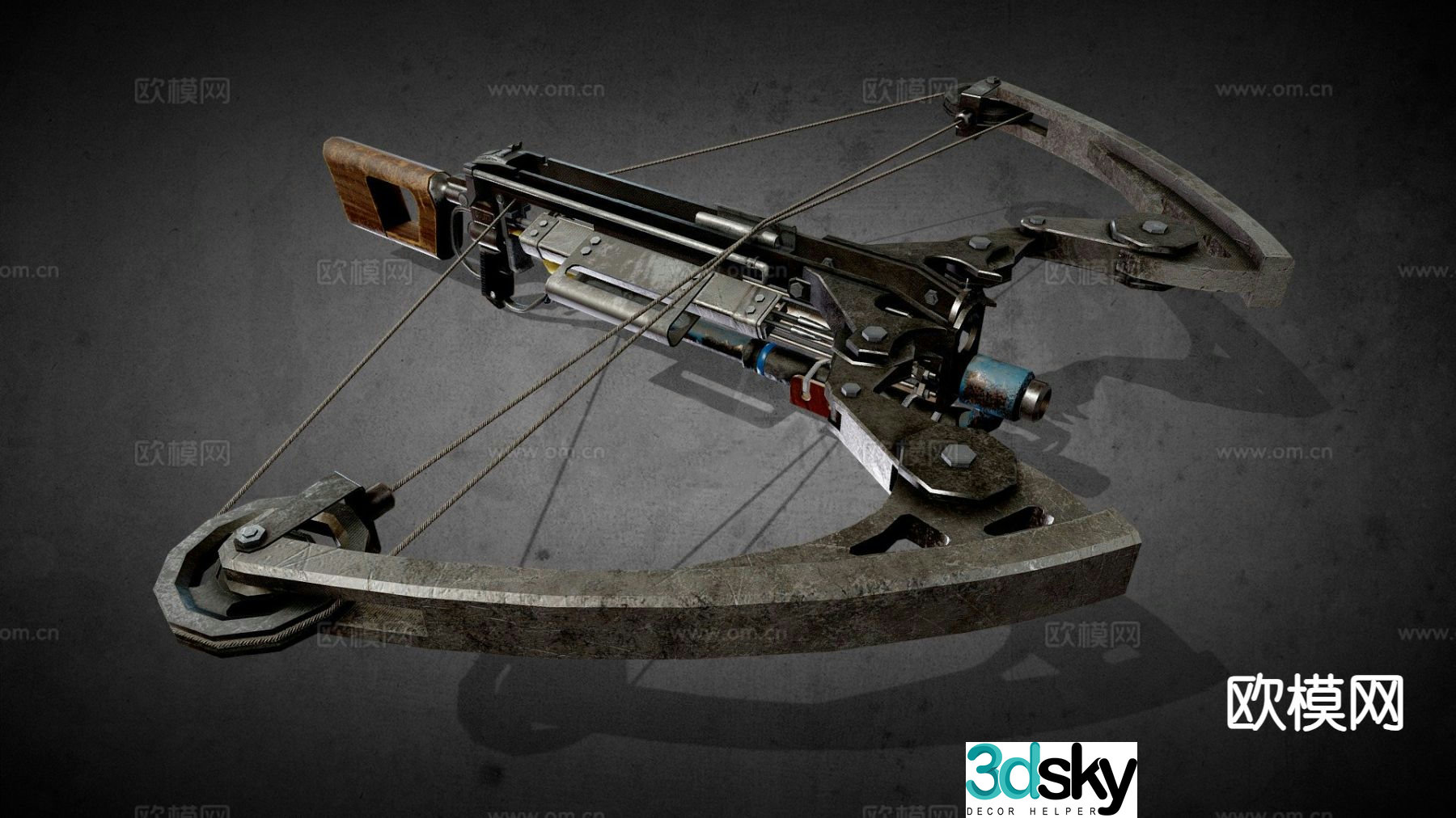 crossbow 3d model