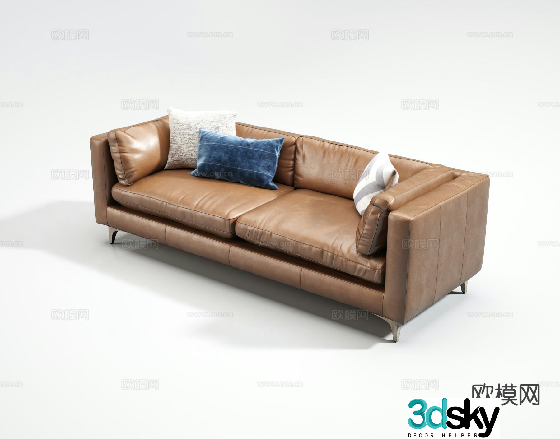Modern love sofa 3d model