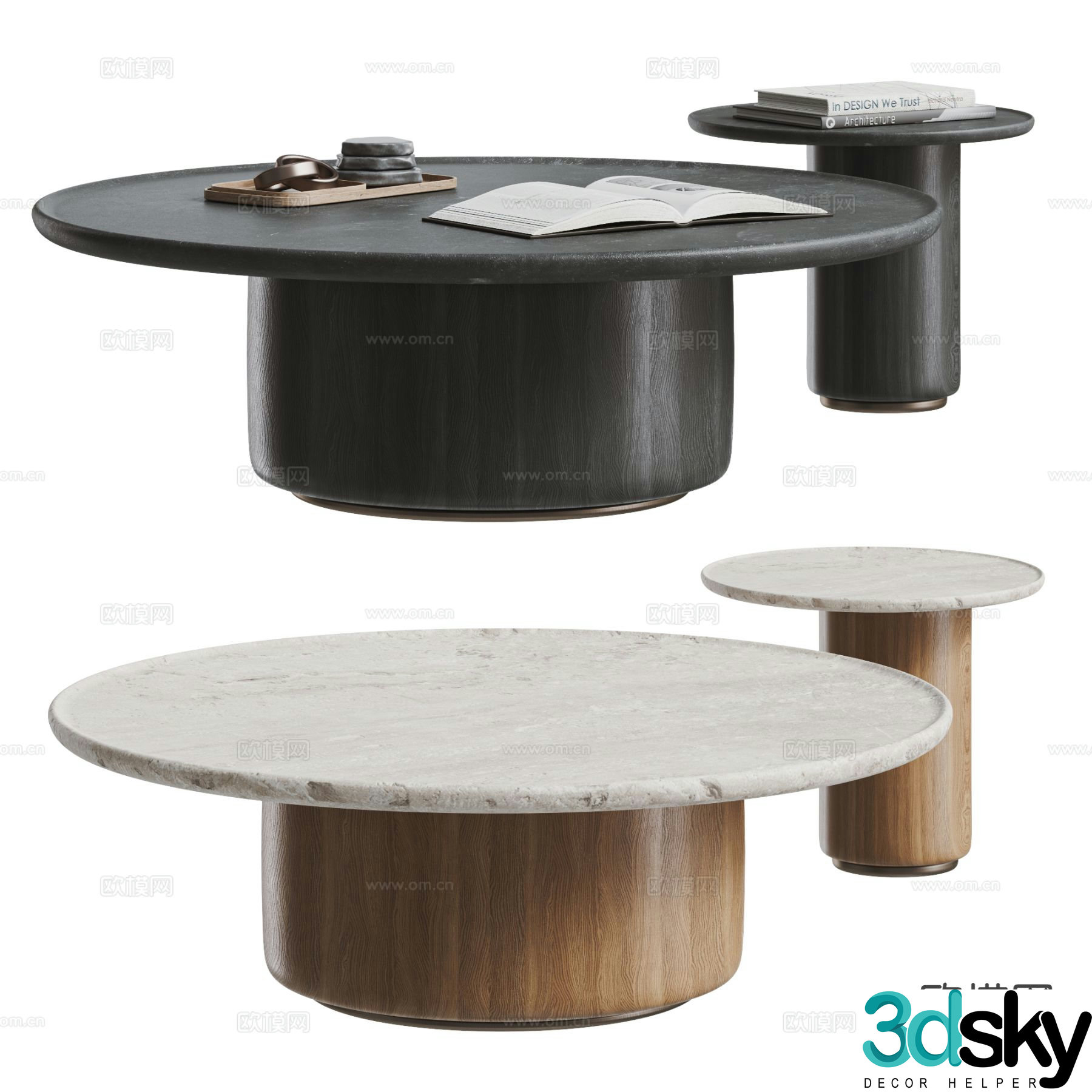 3D model of mother-in-law coffee table