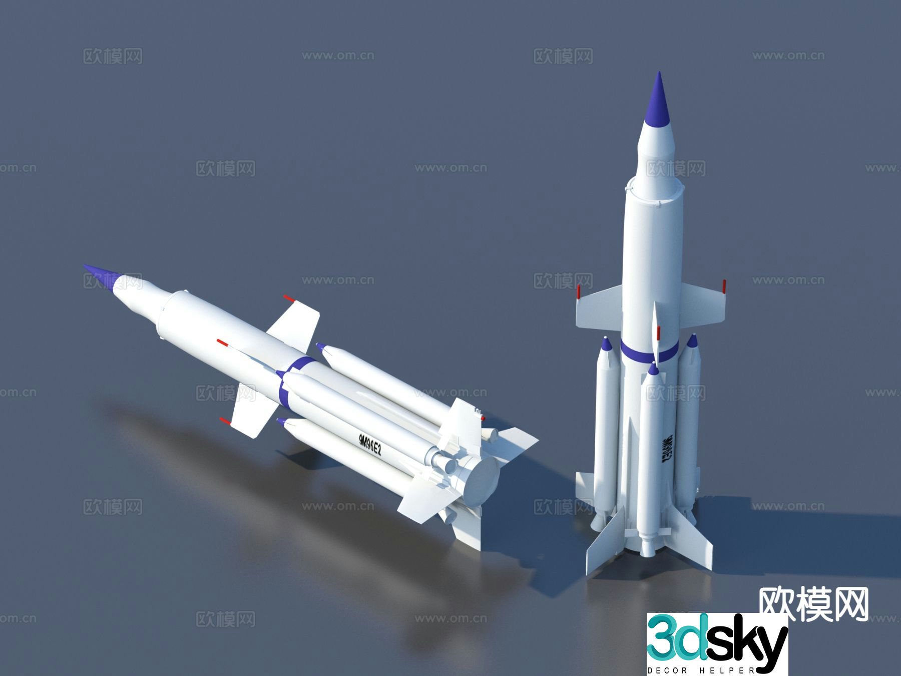 missile weapon 3d model