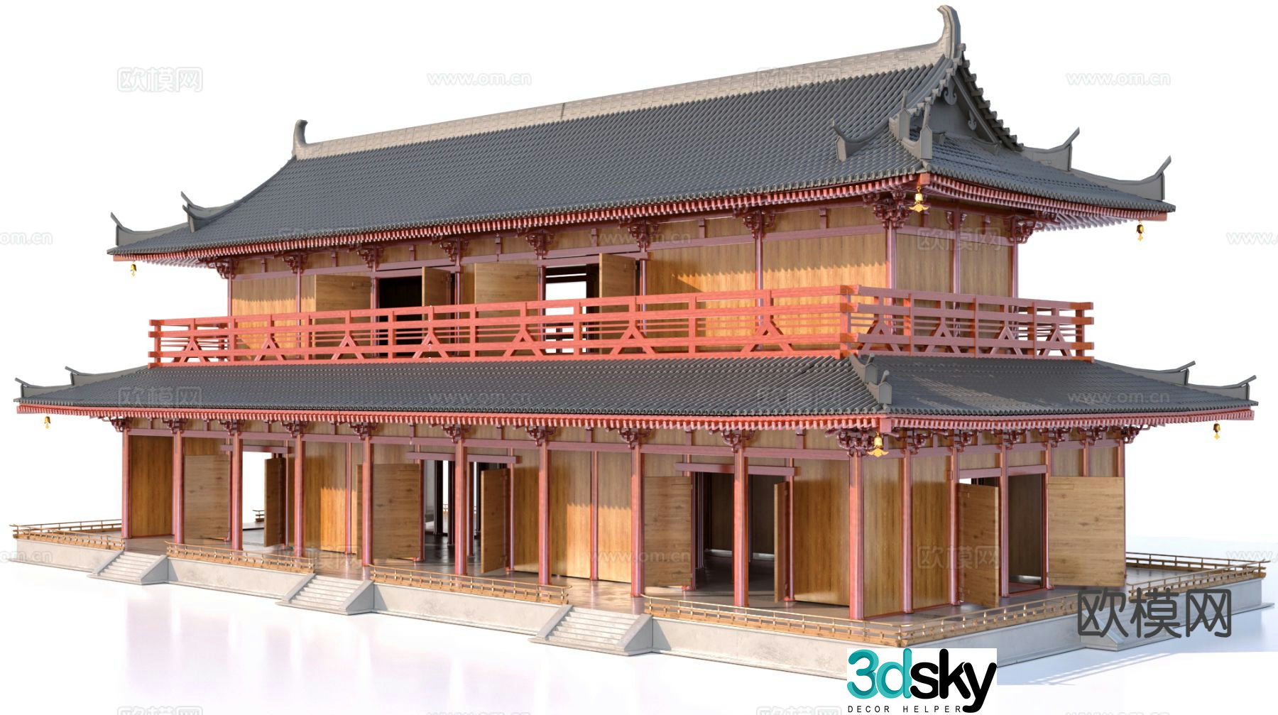 3D model of Chinese ancient architecture