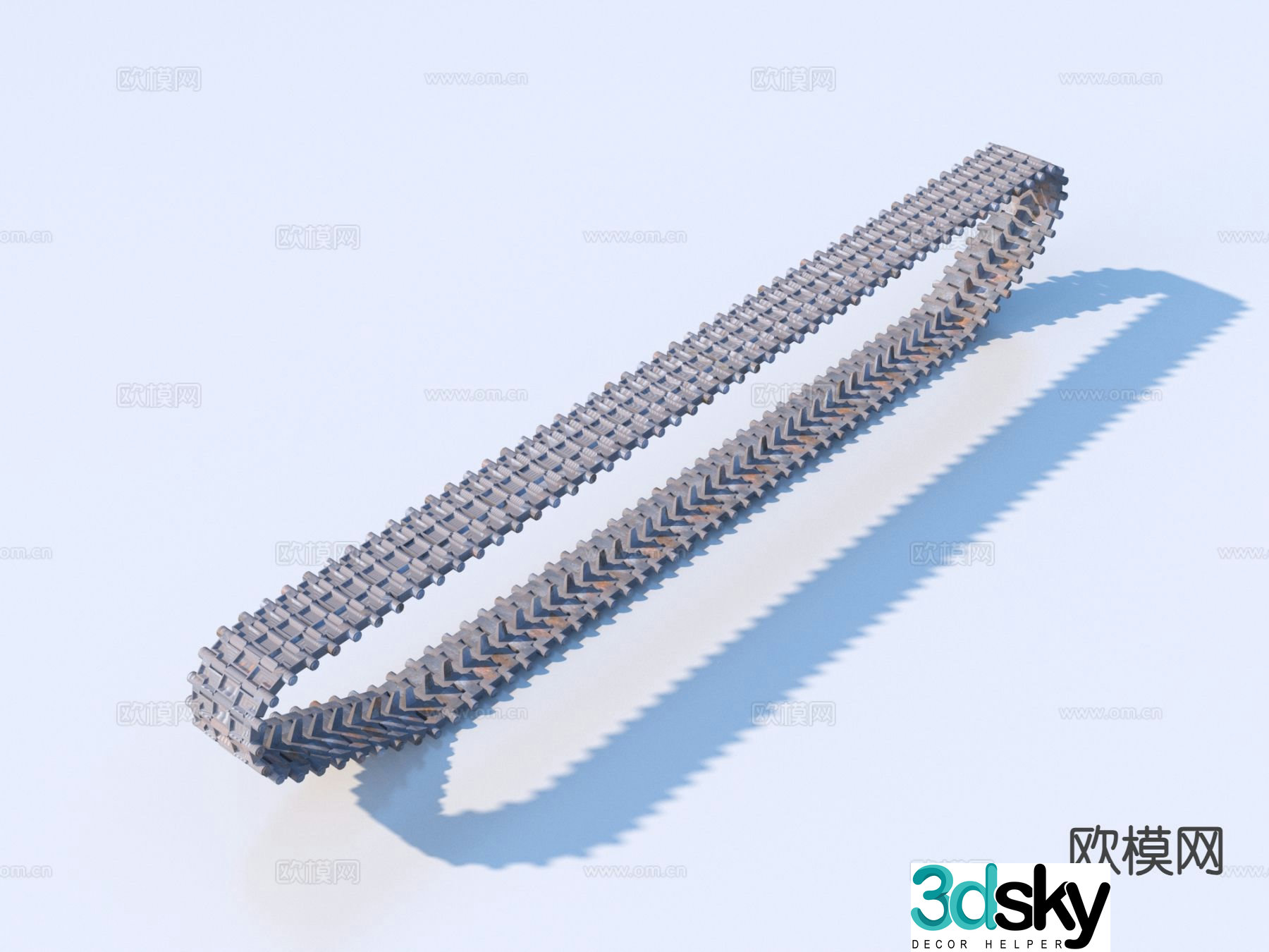 Tracks Excavator Tracks Tank Tracks 3d model