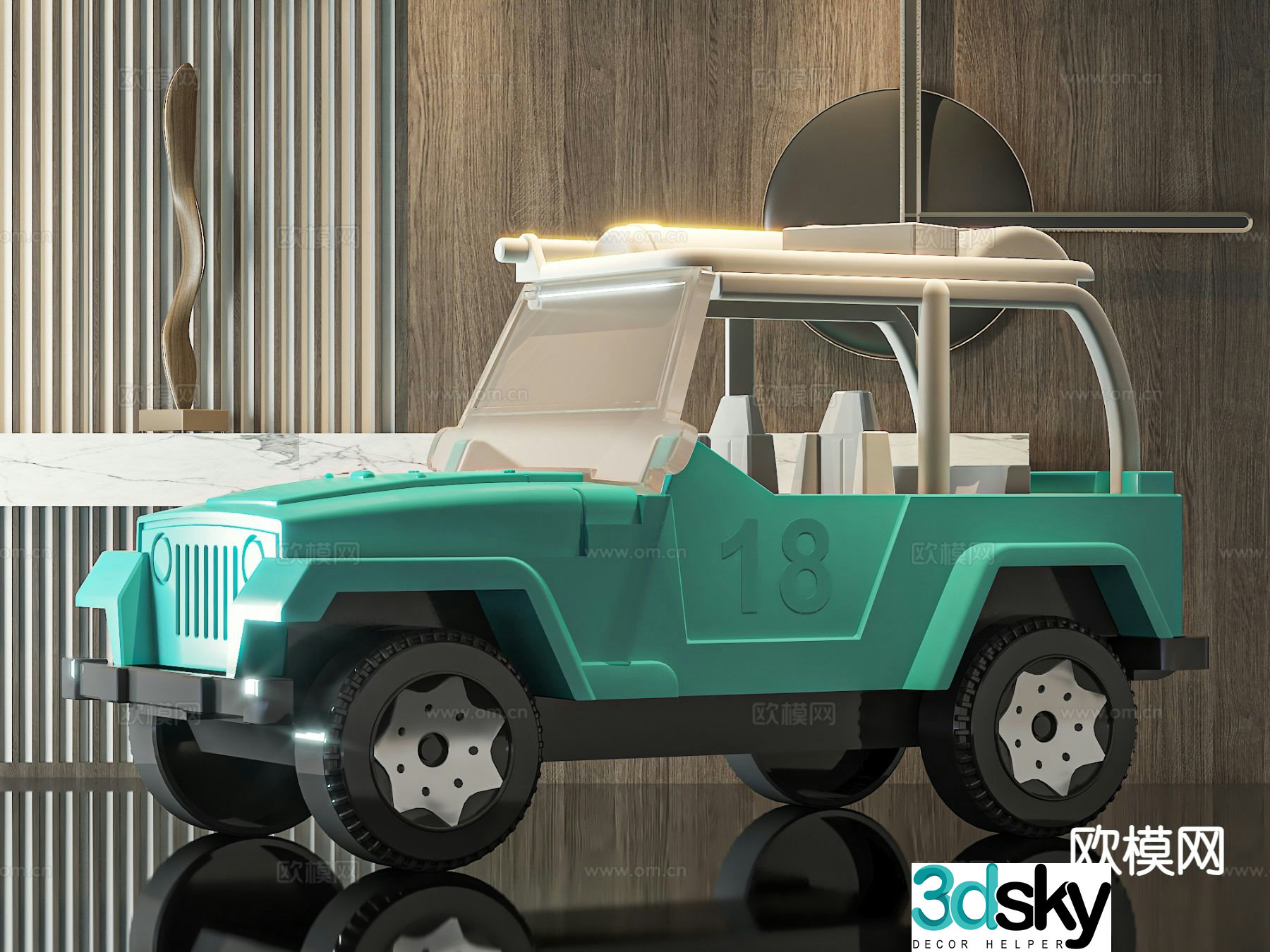 car toy 3d model