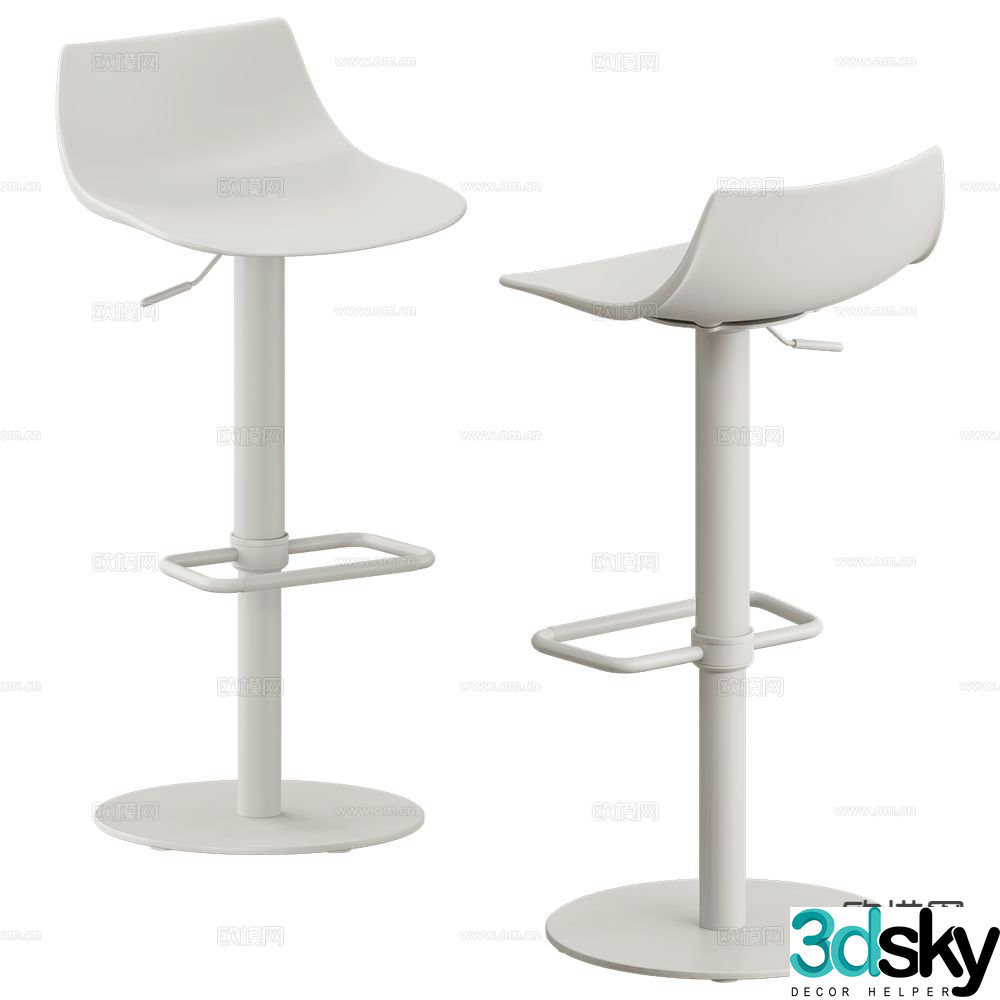 CANCIO bar stool bar stool high stool 3d model