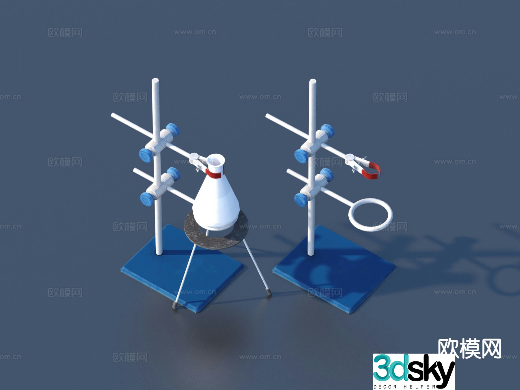 Chemical experiment equipment Experimental equipment 3D model