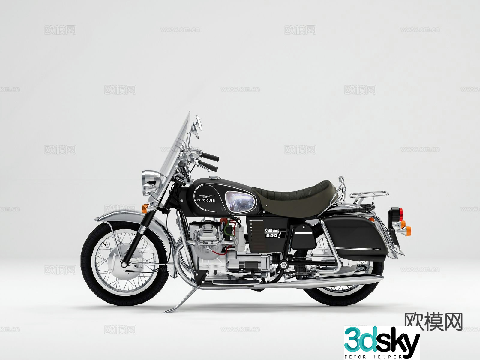 motorcycle motorcycle 3d model