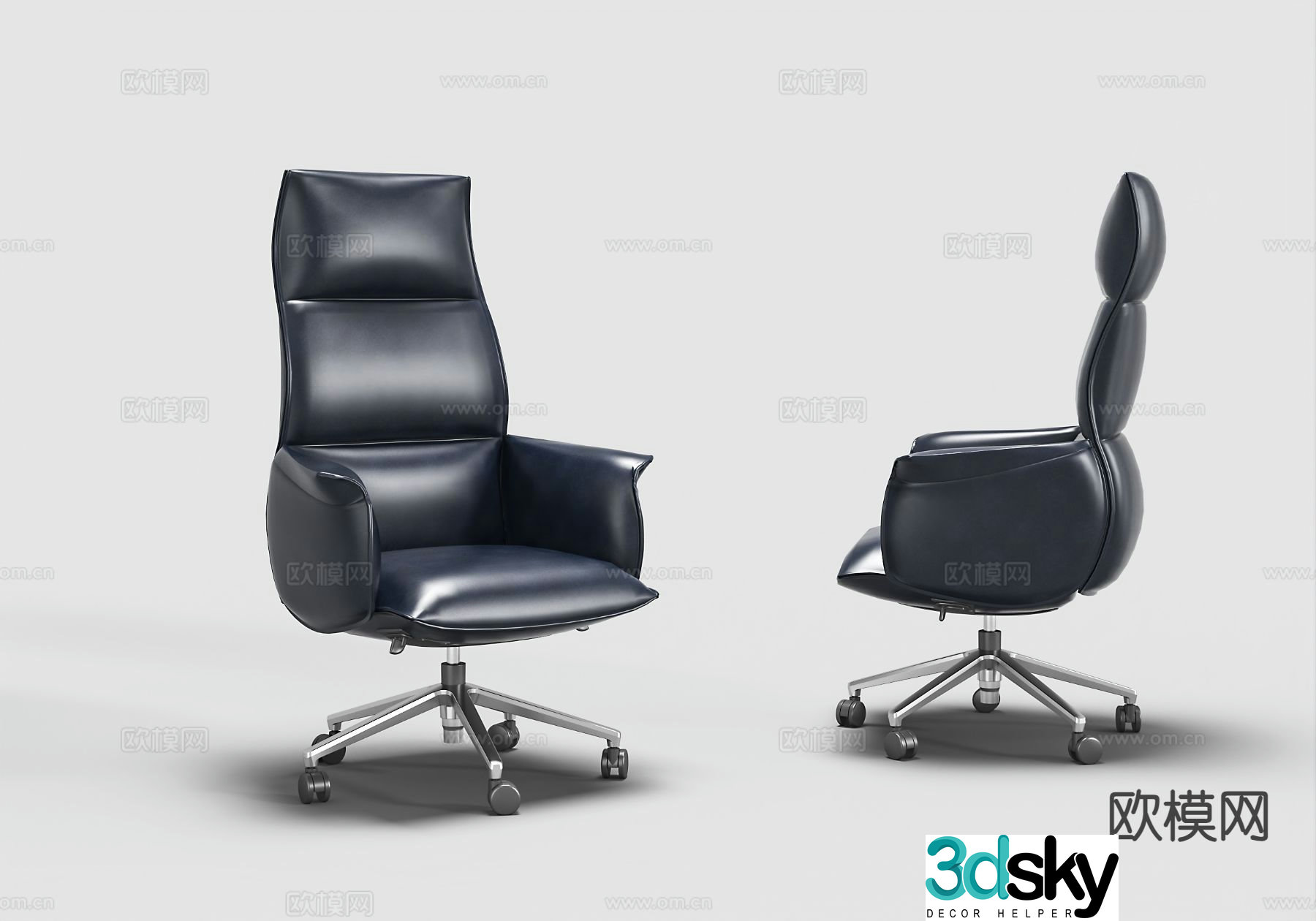Modern office chair 3d model