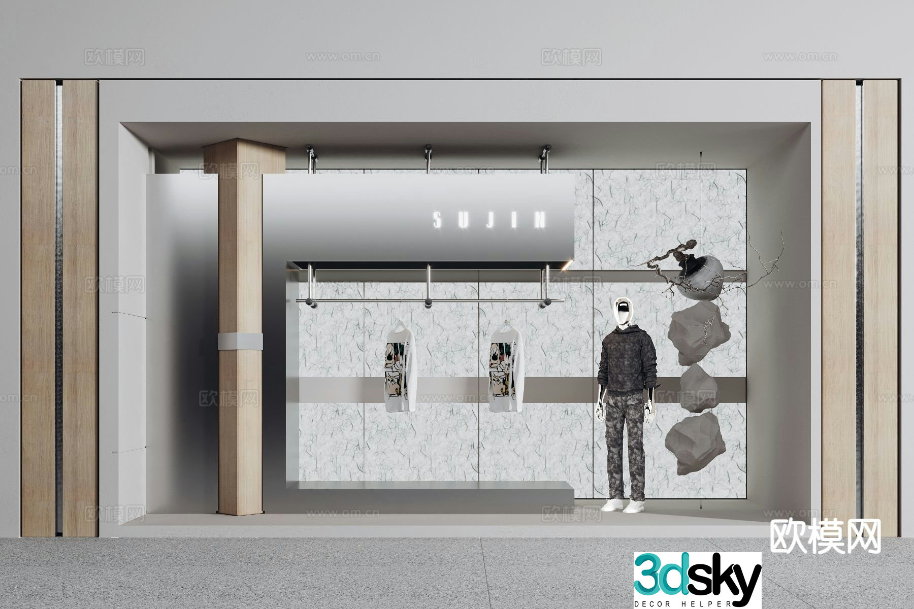 Model window beautiful 3d model