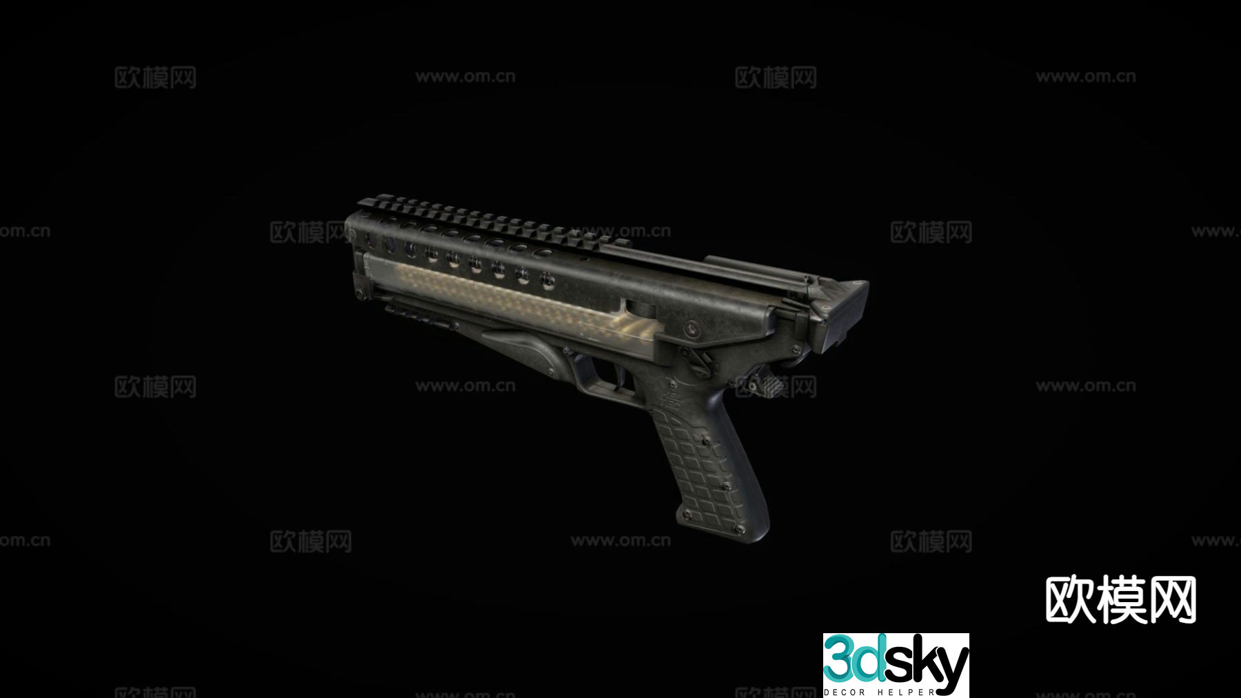 Pistol 3d model
