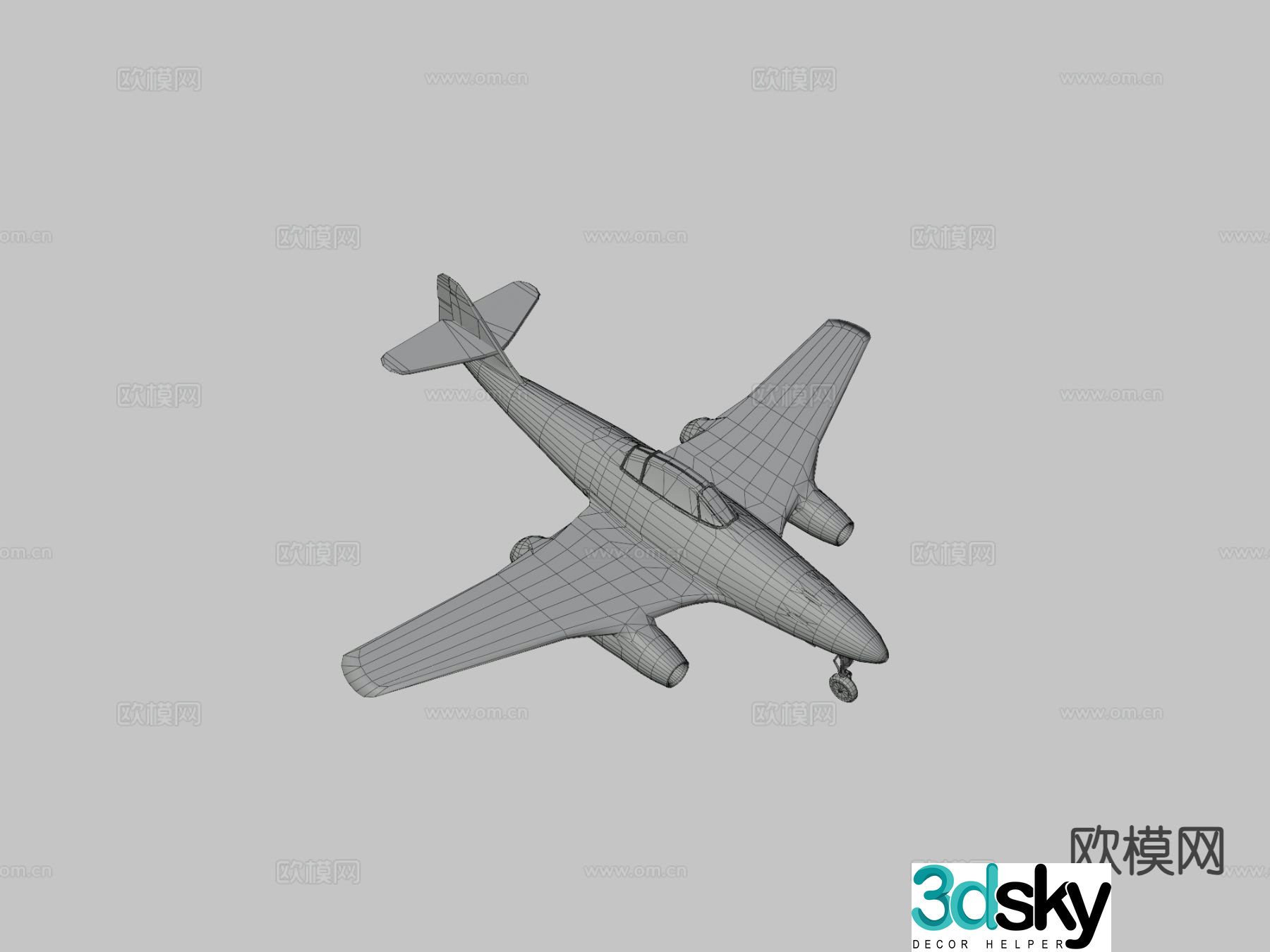 Tern fighter 3d model