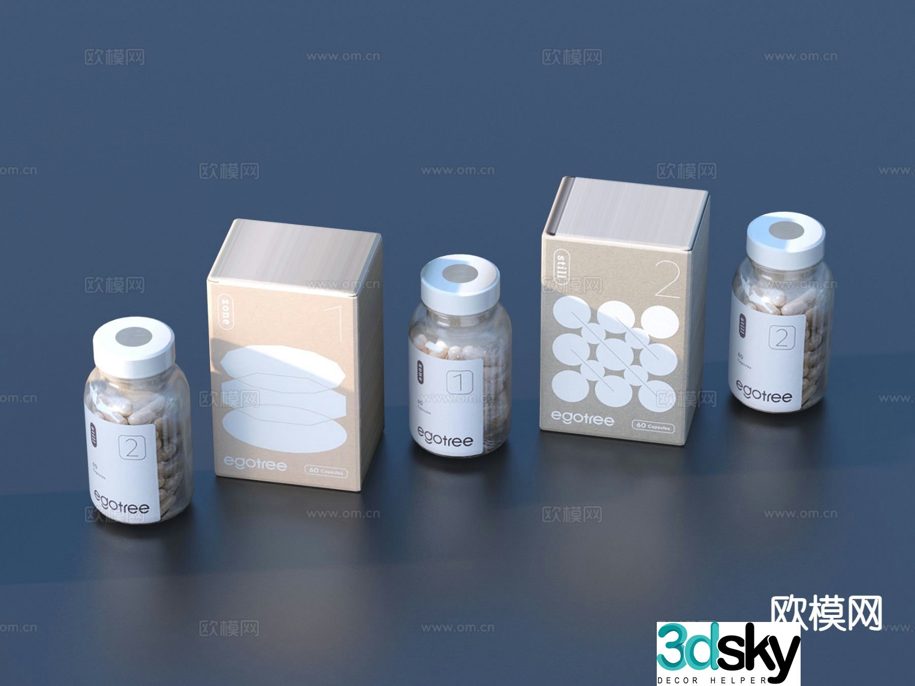 medical supplies drugs drugs 3d model