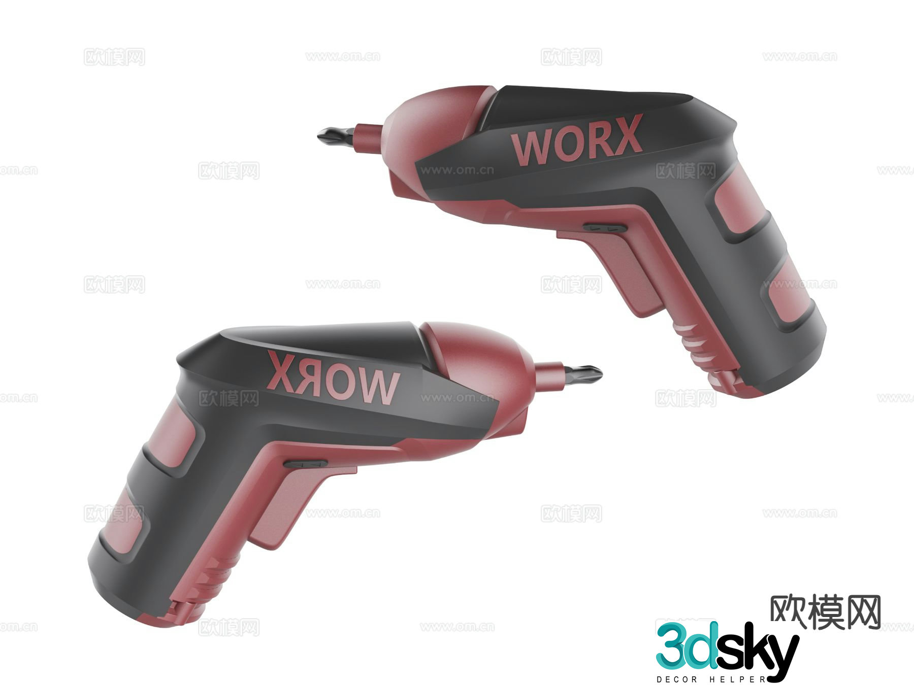 Tools and equipment electric drill tool 3d model
