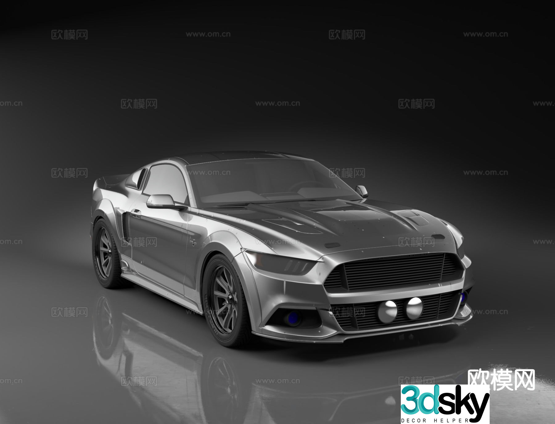 car sedan 3d model