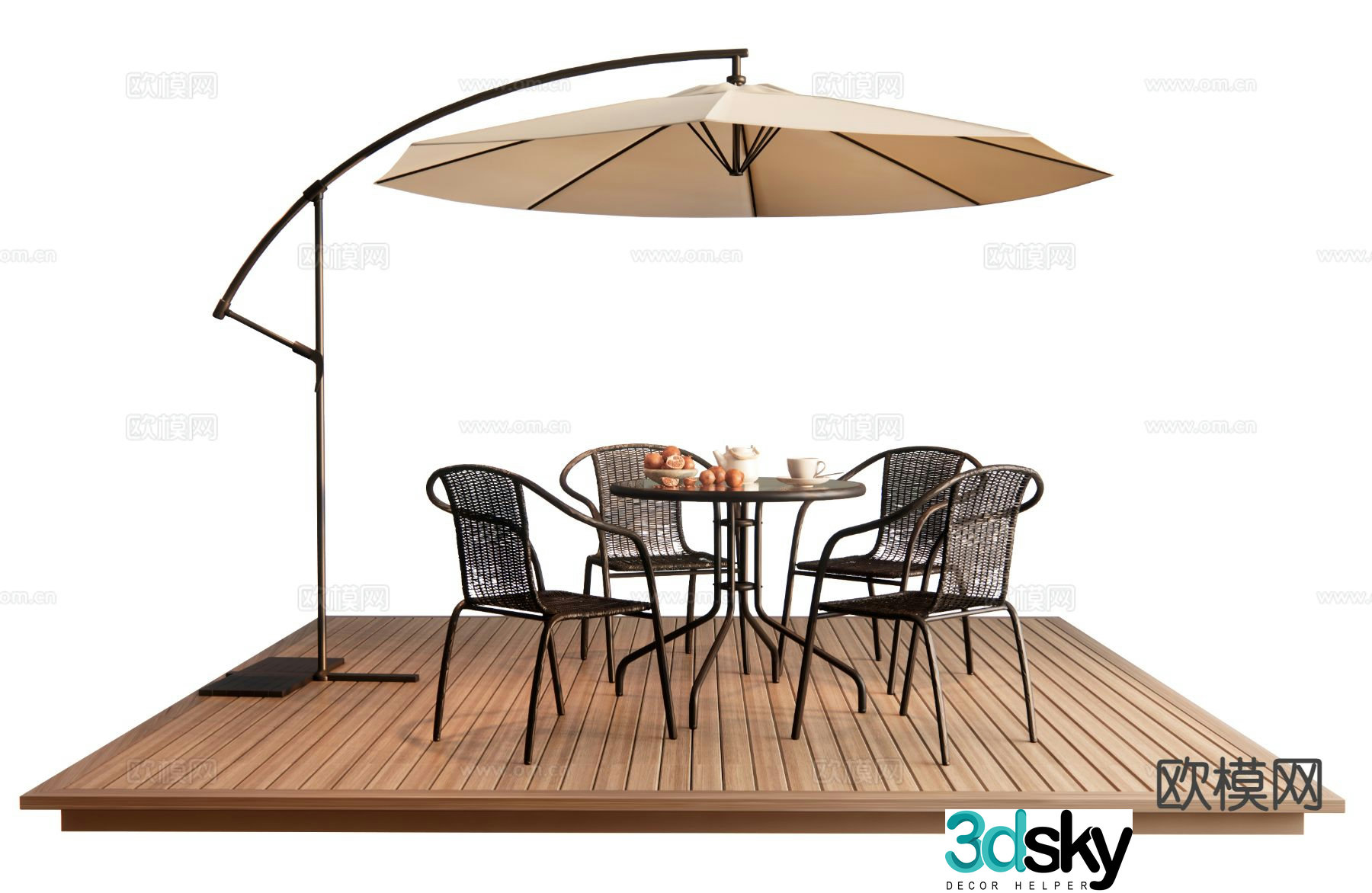 Outdoor tables and chairs camping tables and chairs 3d model