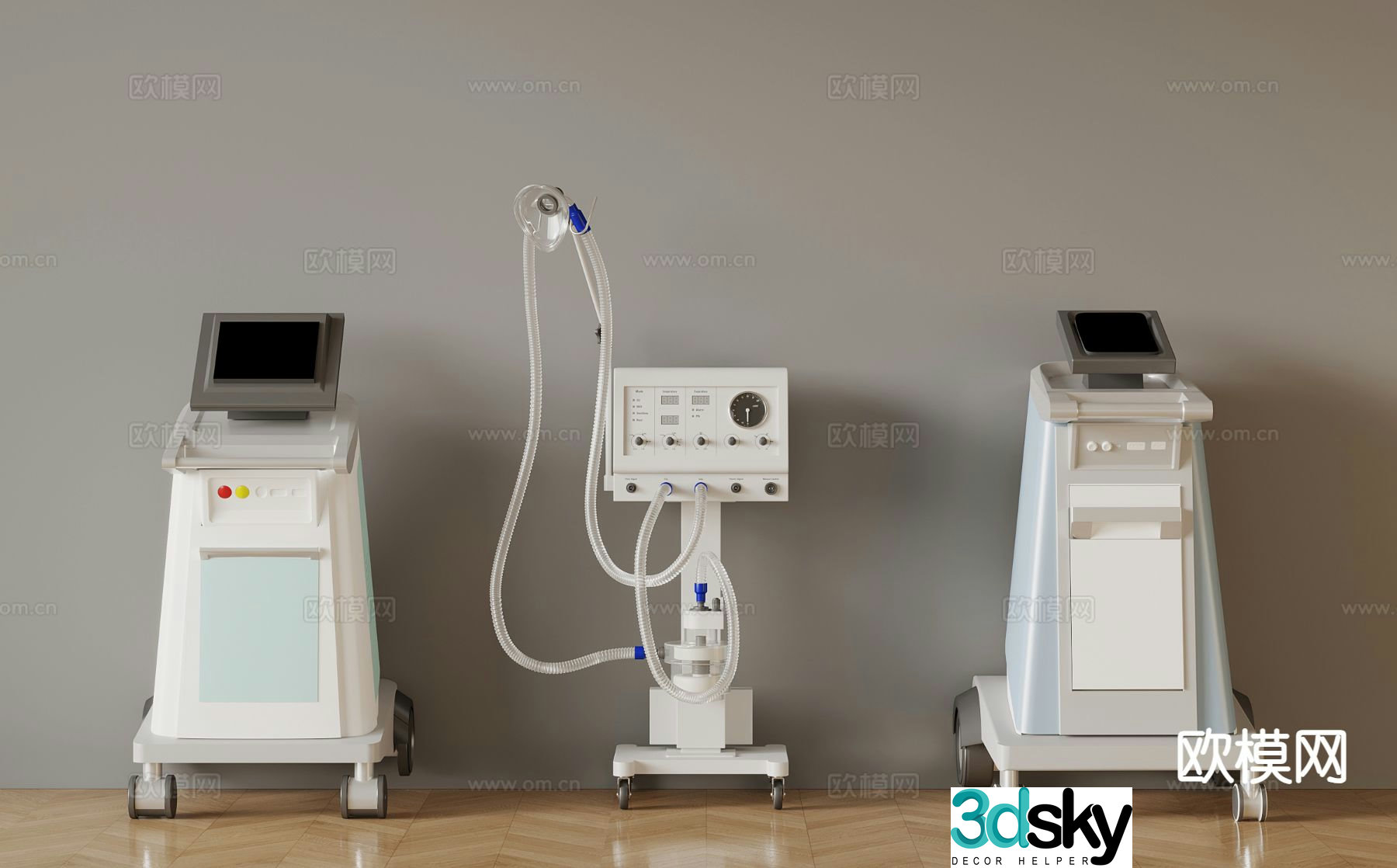 Modern medical equipment medical equipment 3d model
