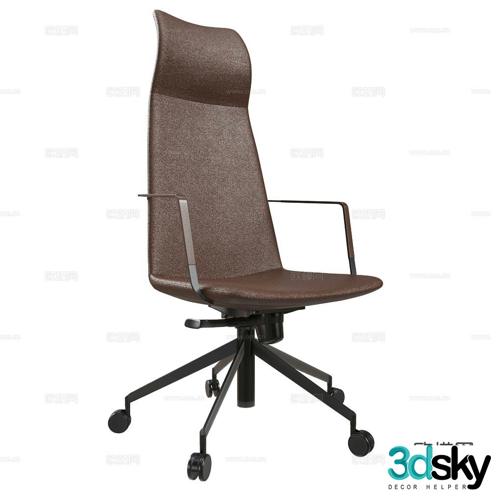B&T office chair conference chair executive chair 3d model