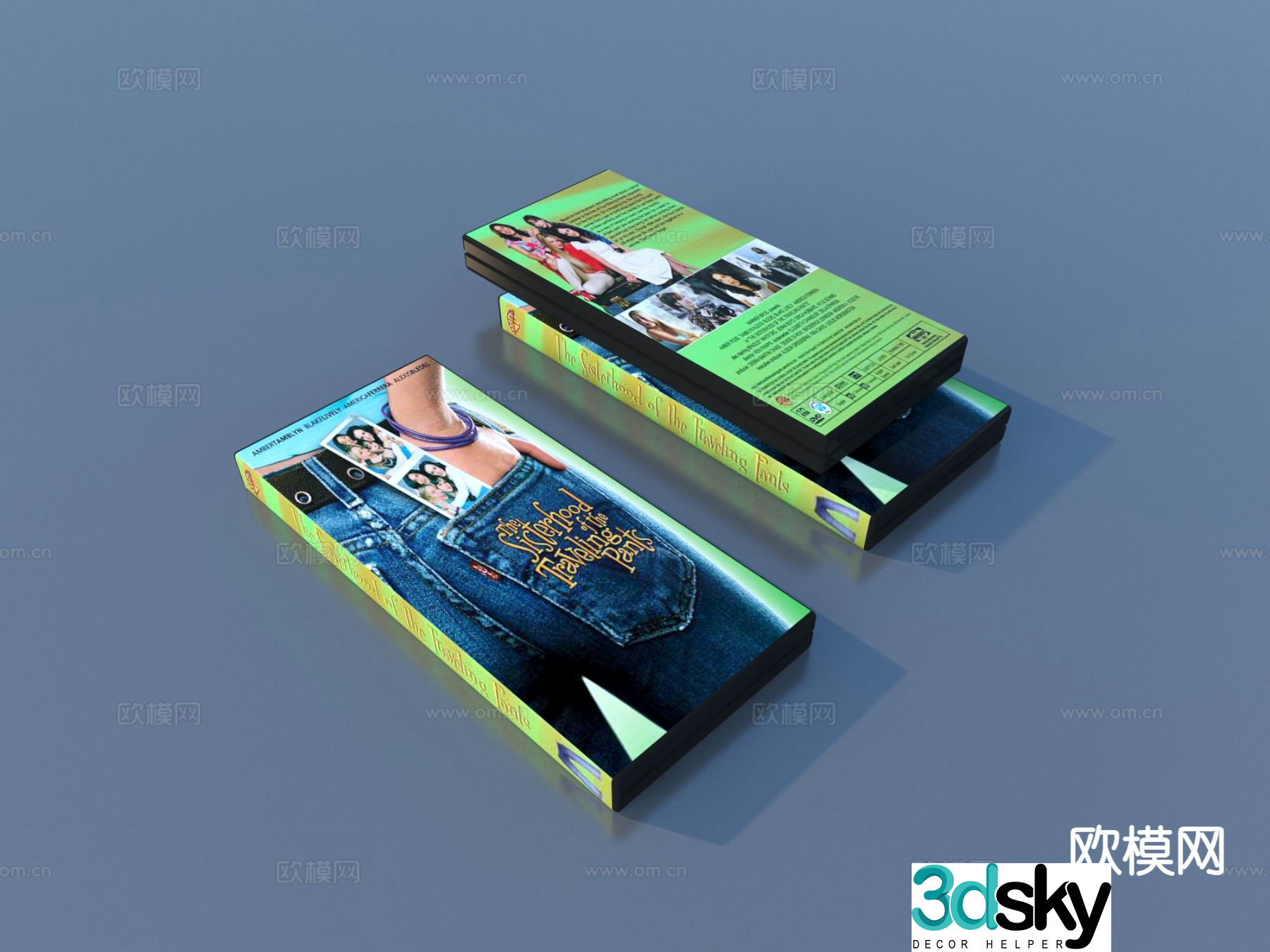 CD box disc box game disc 3d model