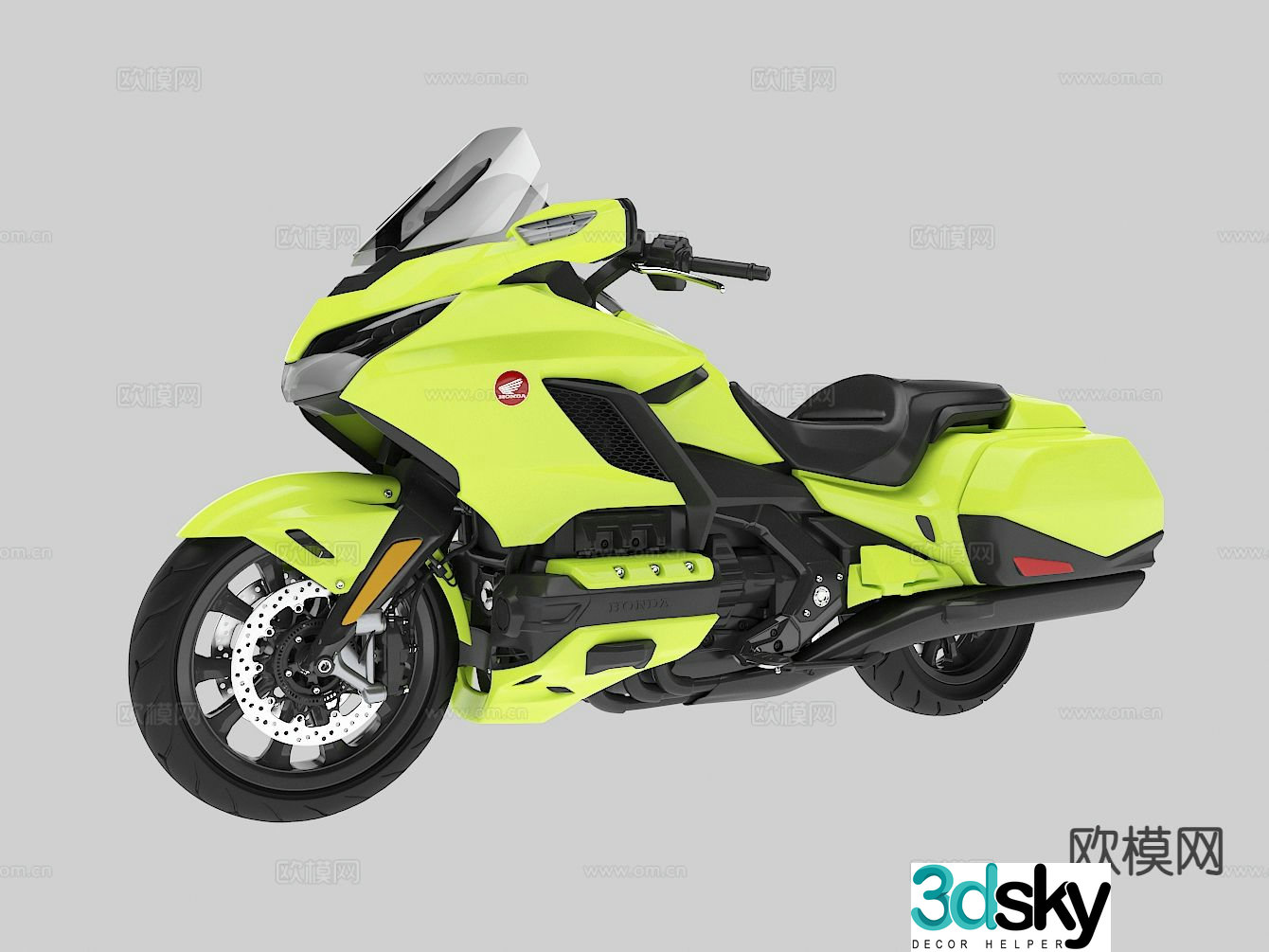 motorcycle 3d model