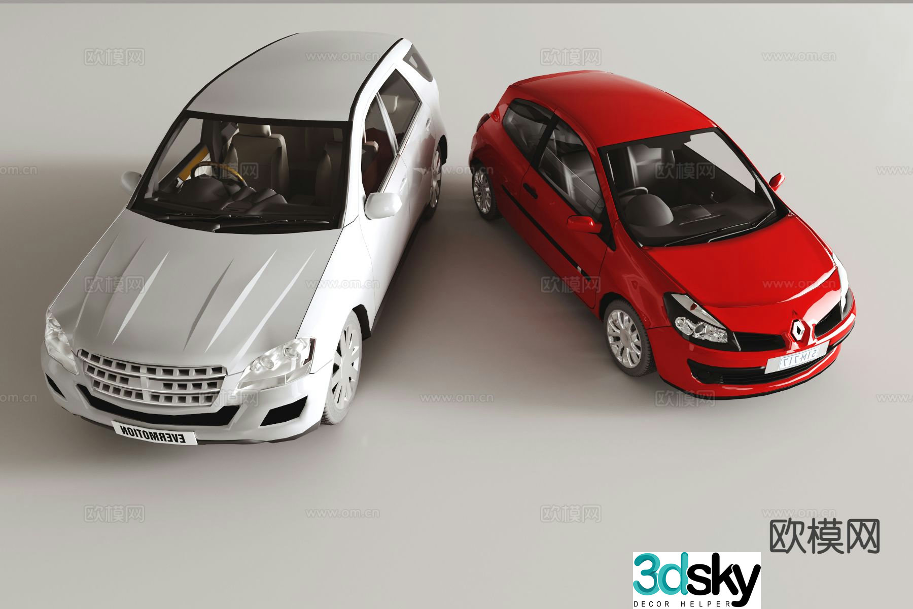 New energy vehicle electric vehicle 3d model