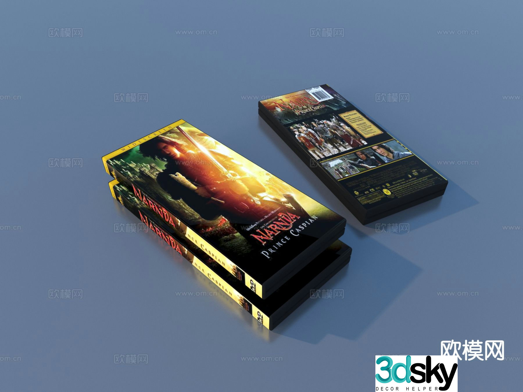 CD box disc box game disc 3d model
