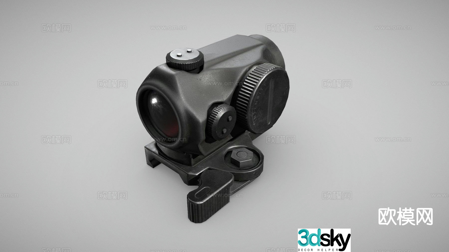 Micro sight magnifier 3d model