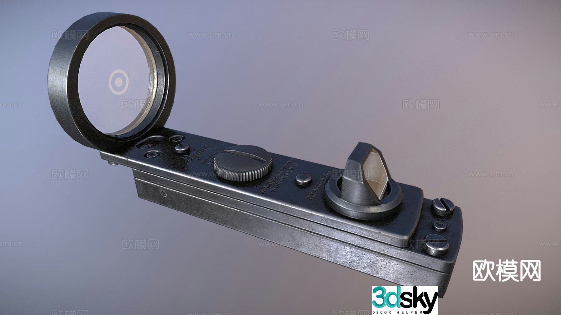 Reflex sight 3d model