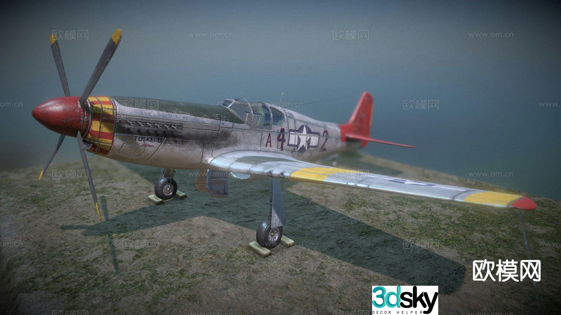 ultimate fighter bomber helicopter 3d model