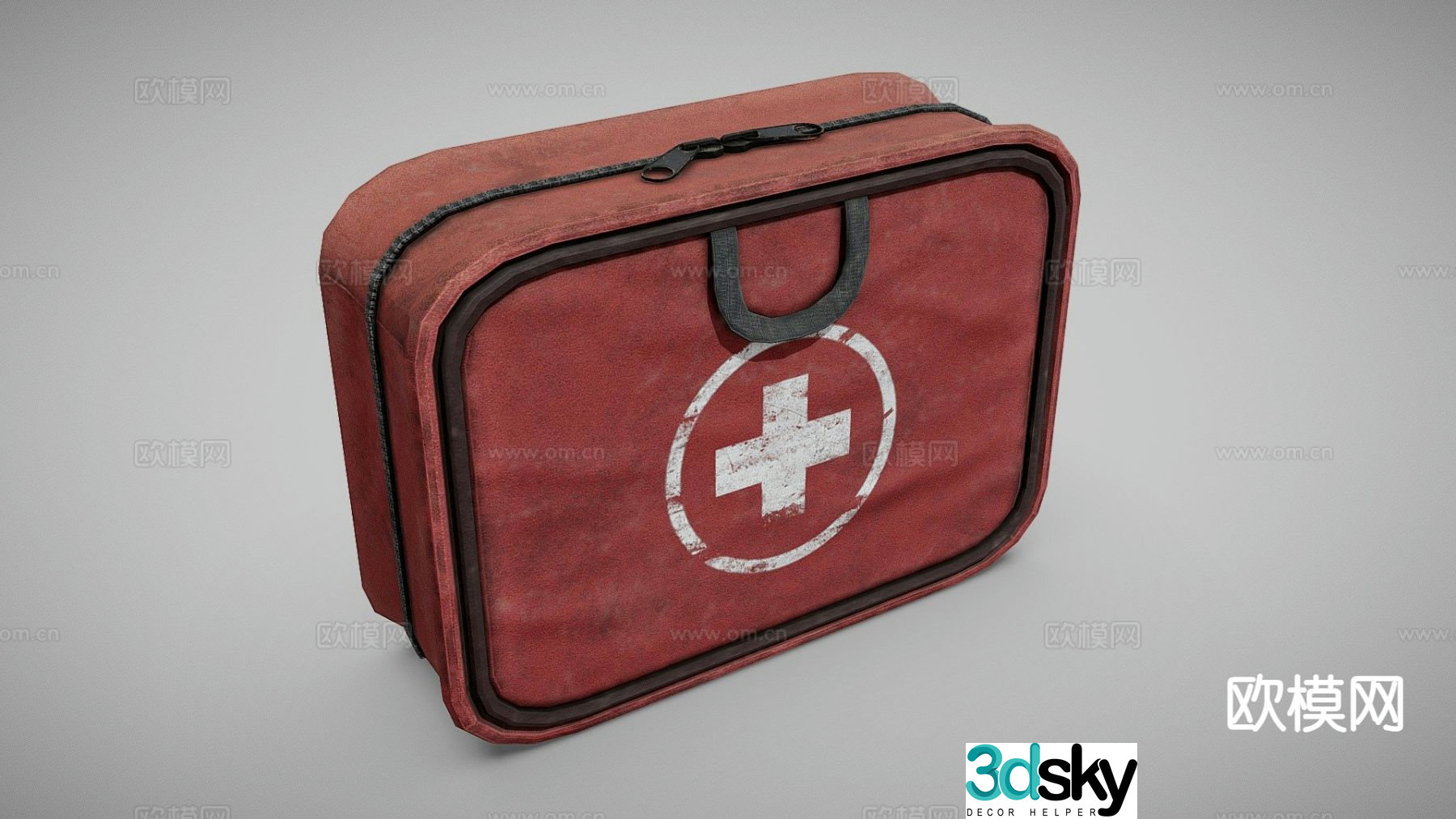 Medical kit medical equipment game props 3d model