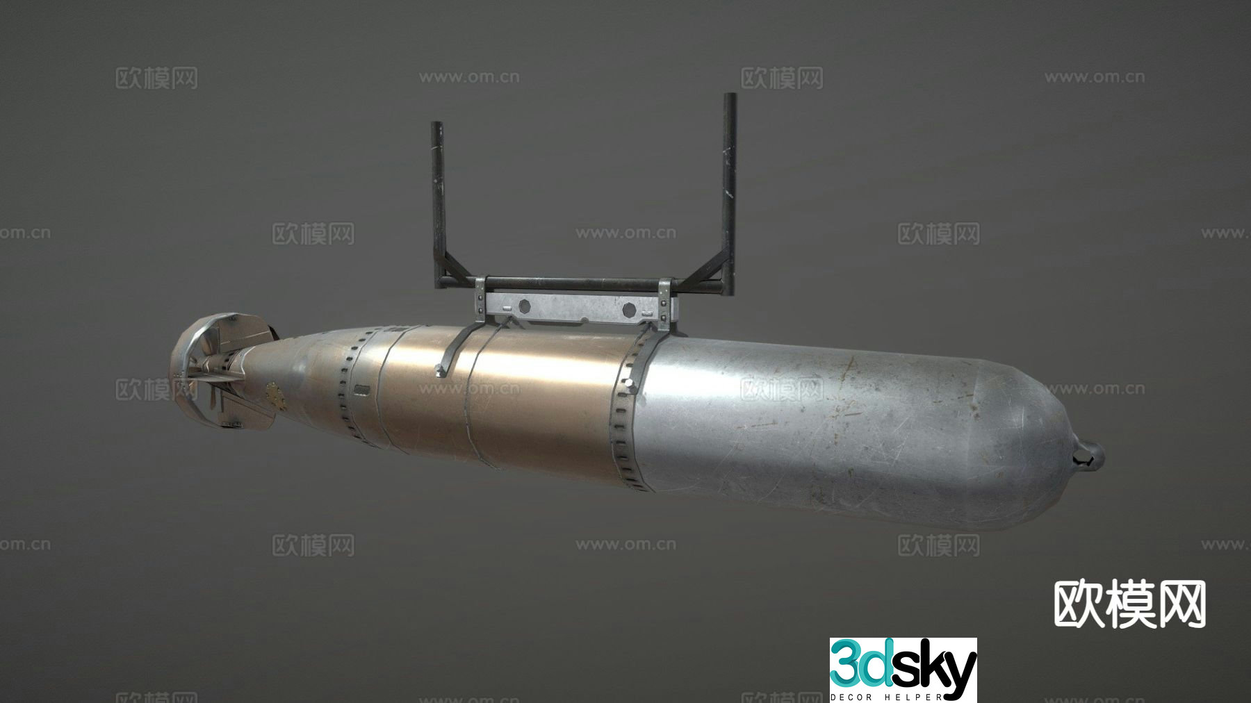 US torpedo MARK13-2 3d model