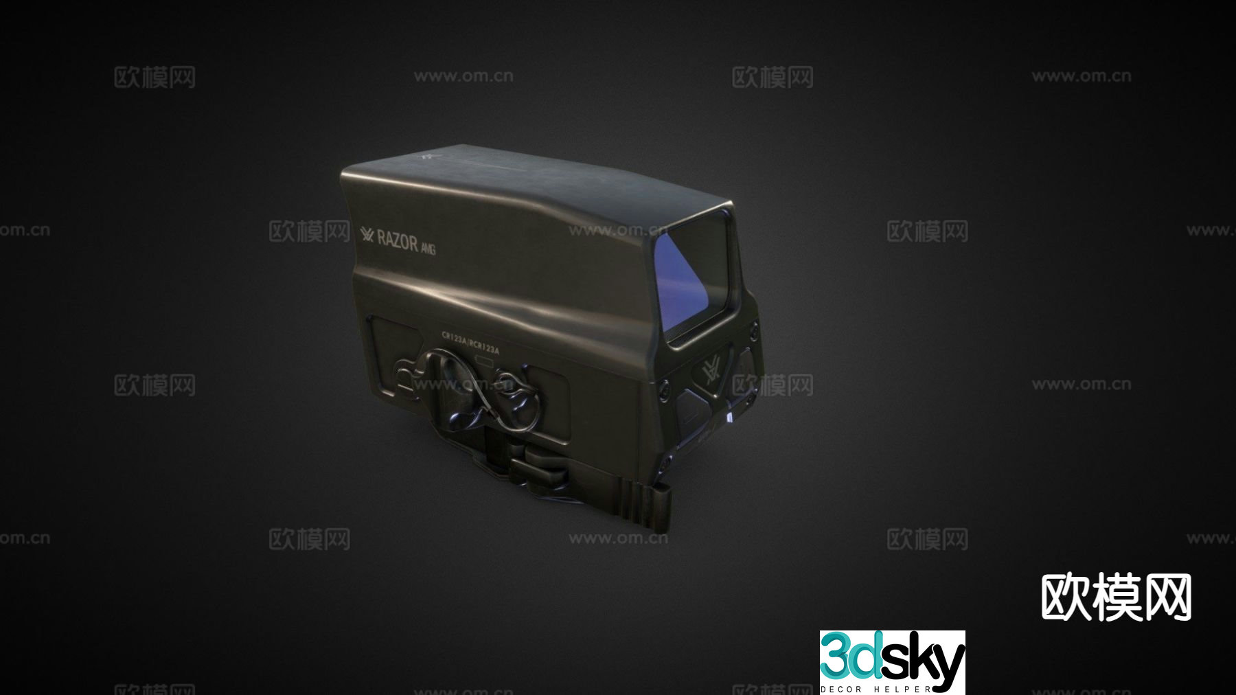 Vortex red dot sight 3d model