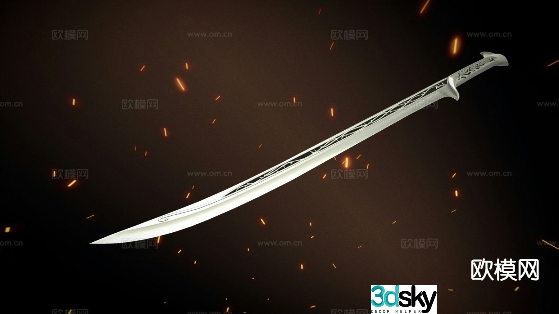 Thorandu'lir sword 3d model